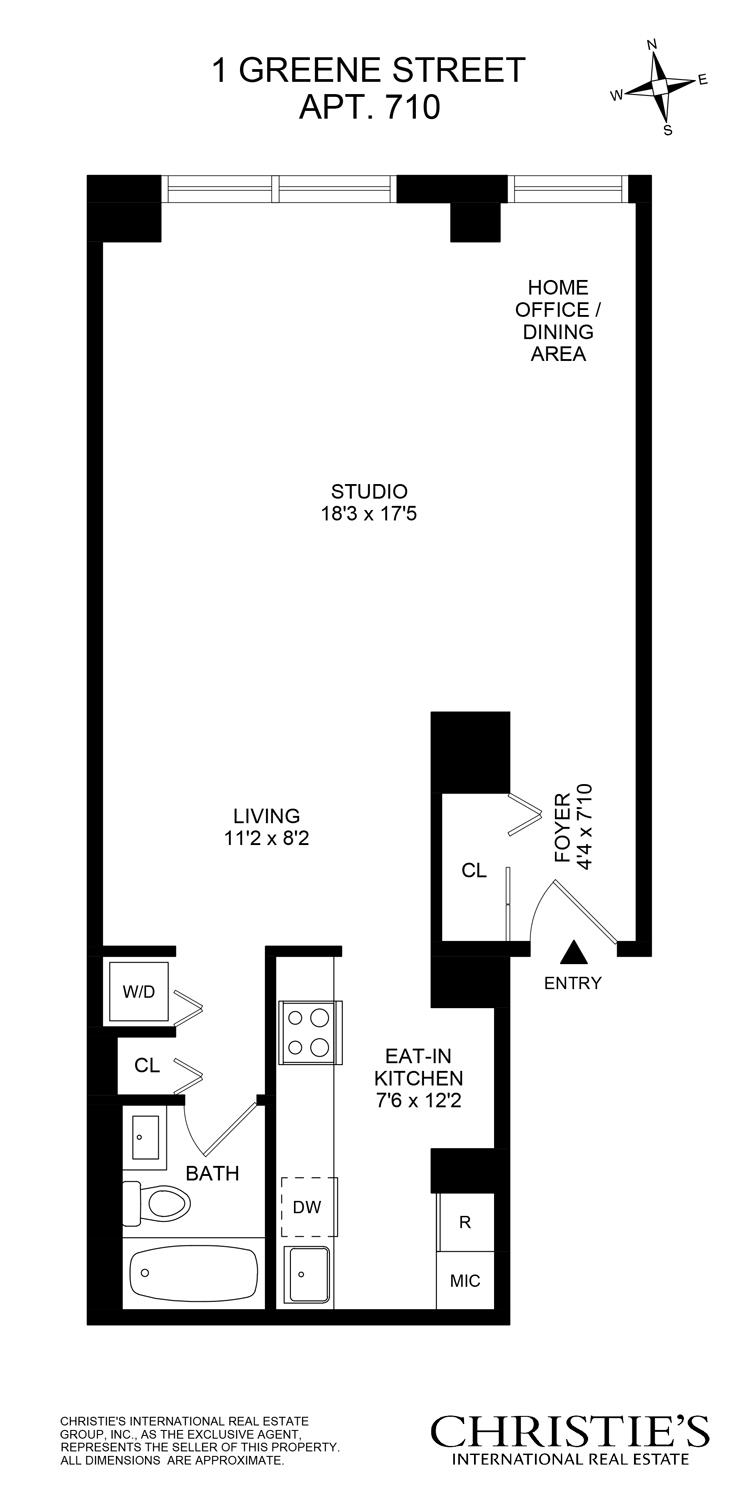 1 GREENE ST Unit: 710