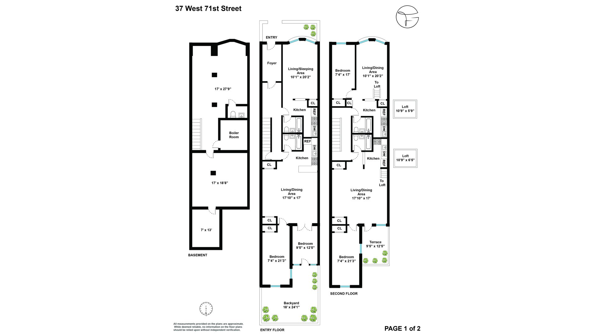 37 W 71ST Street TH