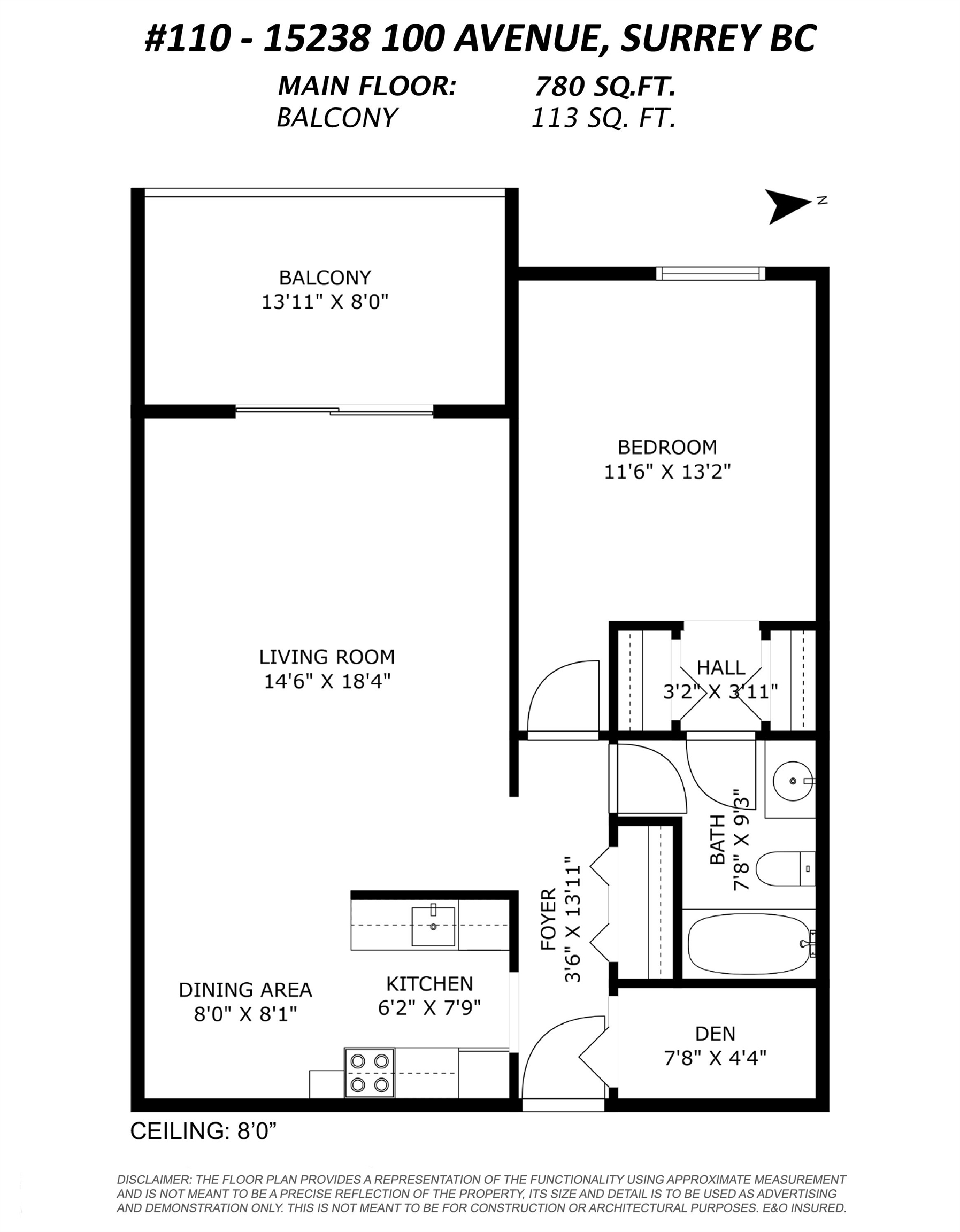 110 15238 100 AVENUE Unit: 110