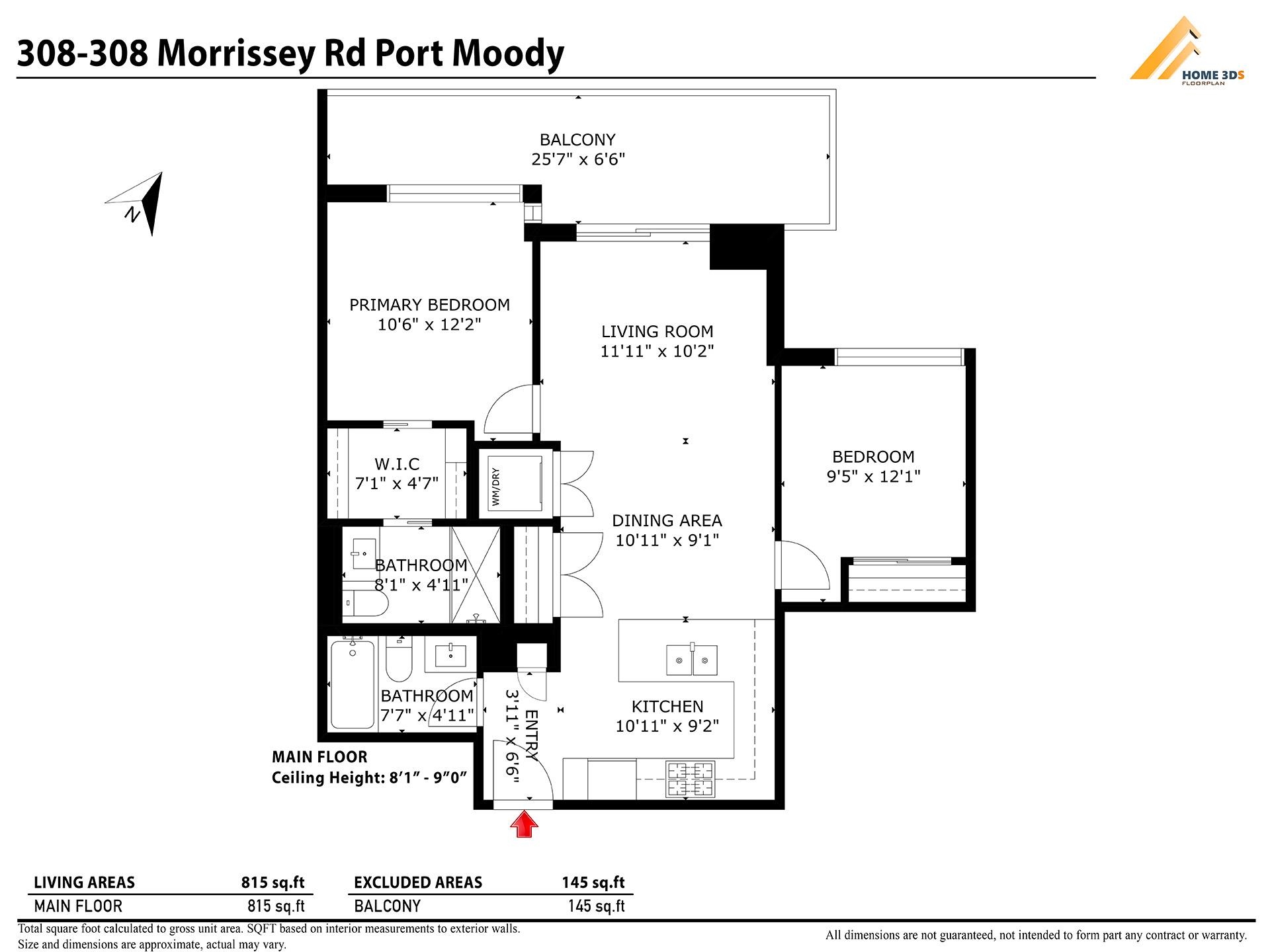 308 308 MORRISSEY ROAD Unit: 308