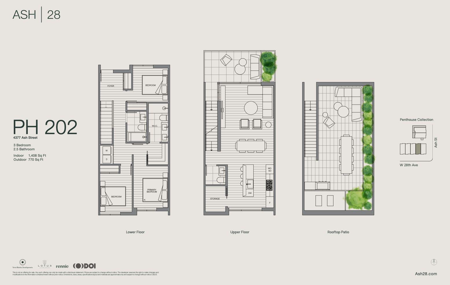PH202 4377 ASH STREET Unit: PH202