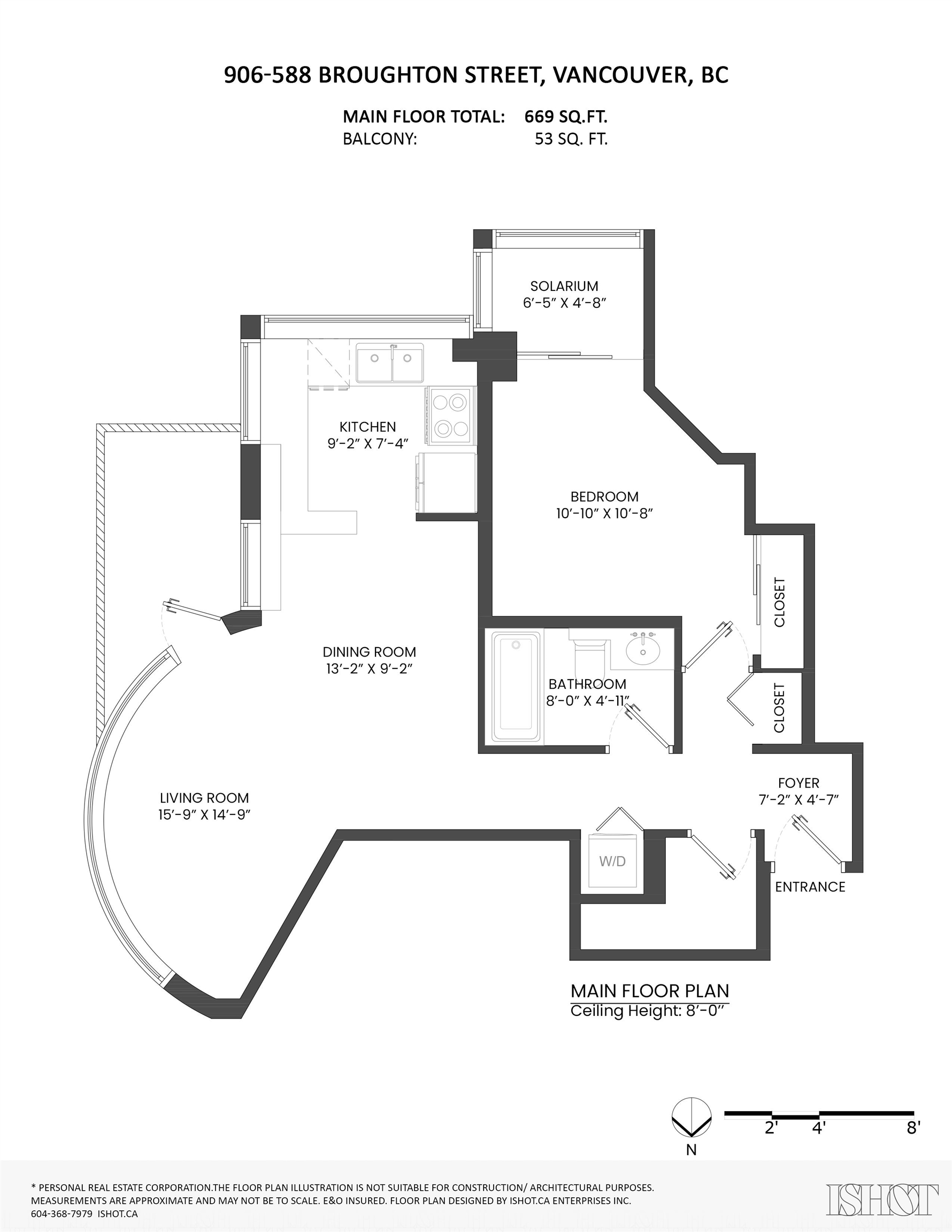 906 588 BROUGHTON STREET Unit: 906