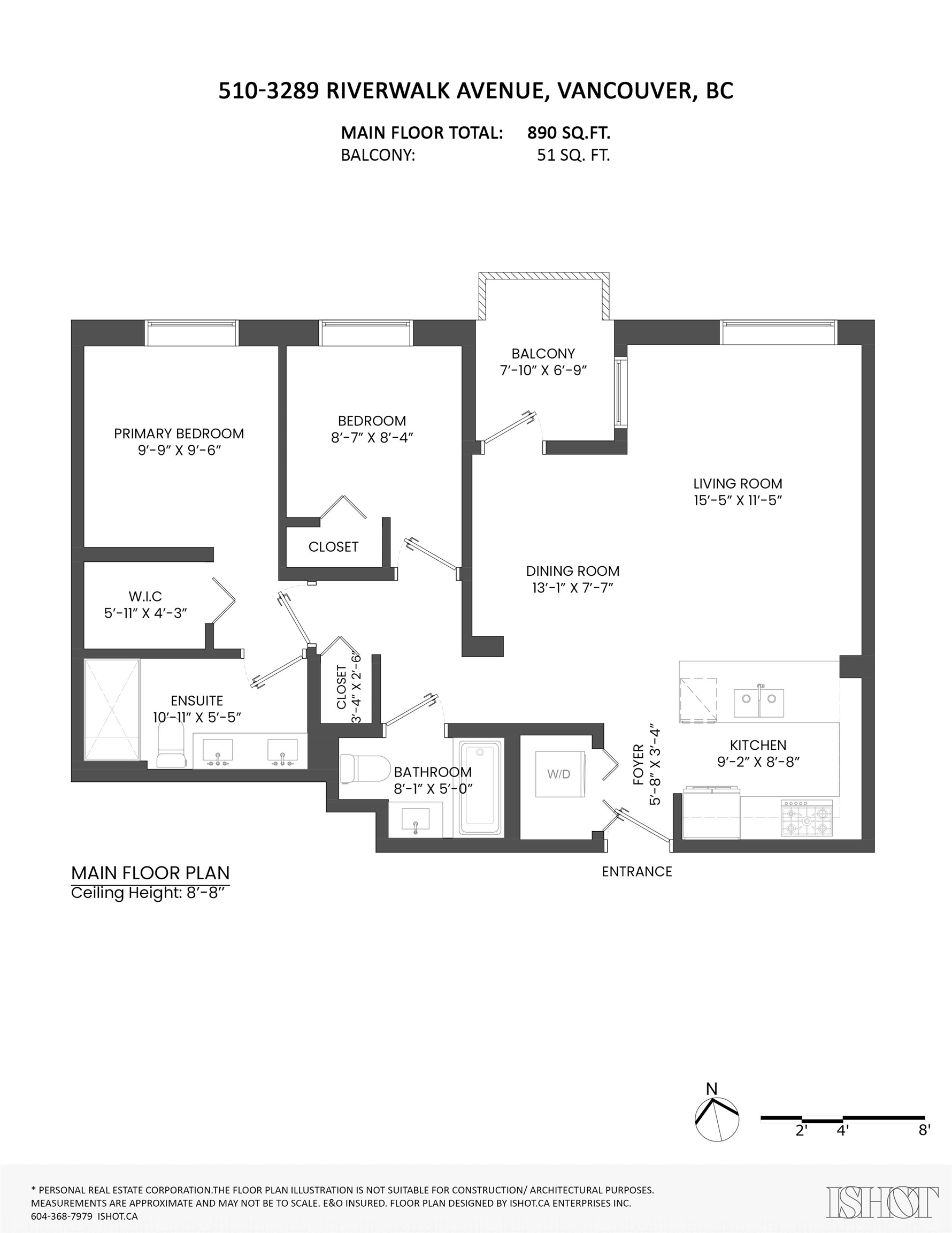510 3289 RIVERWALK AVENUE Unit: 510
