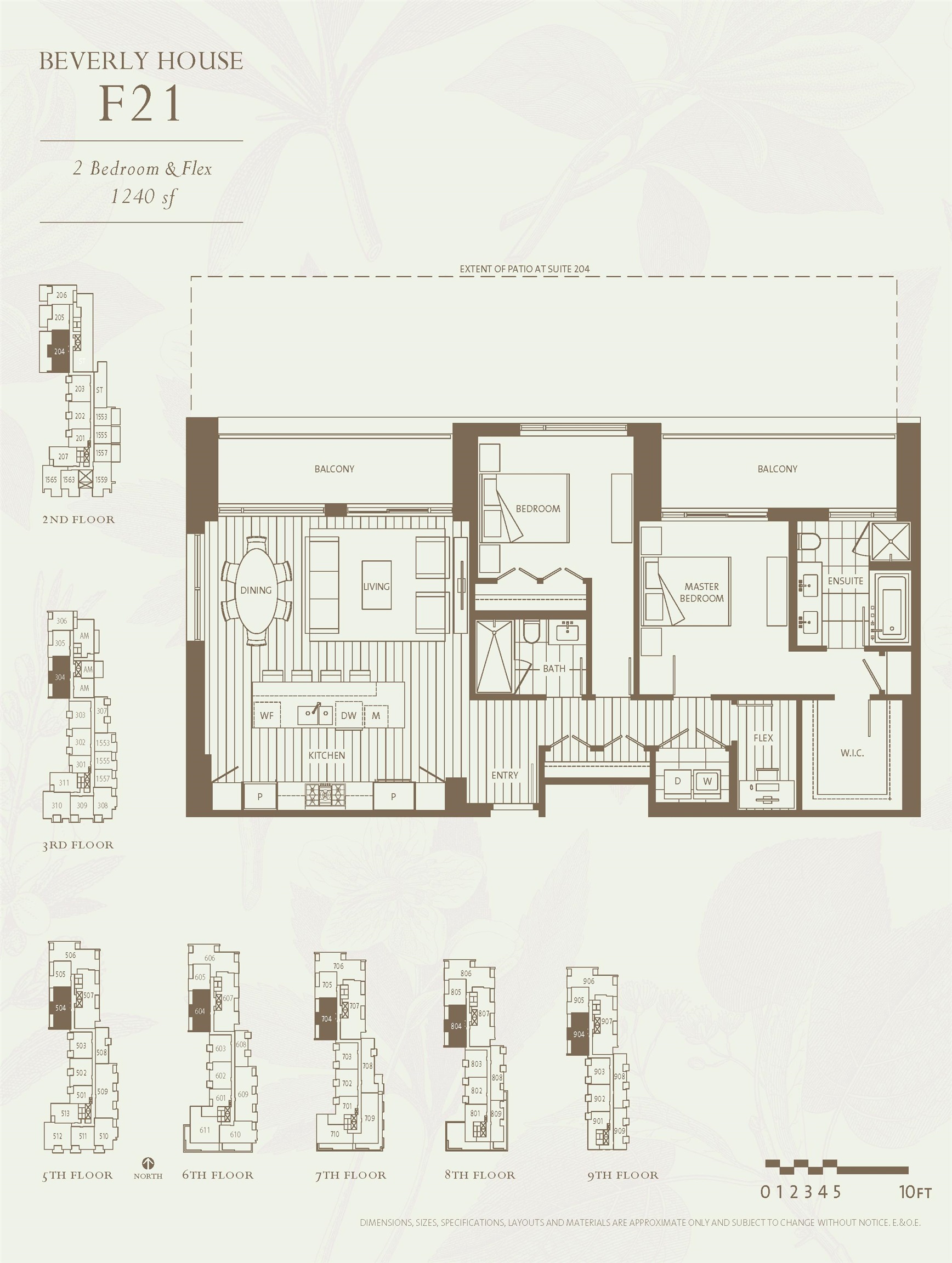 904 1561 W 57TH AVENUE Unit: 904
