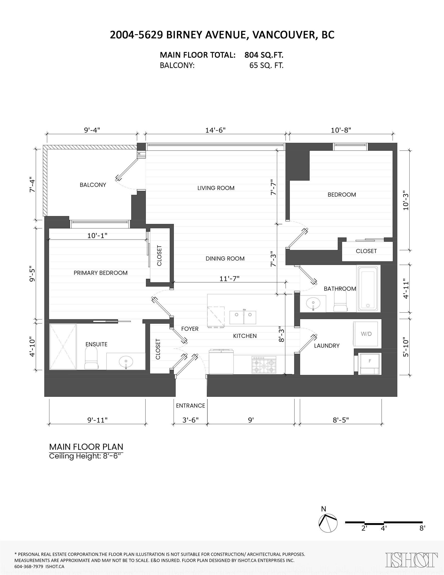 2004 5629 BIRNEY AVENUE Unit: 2004