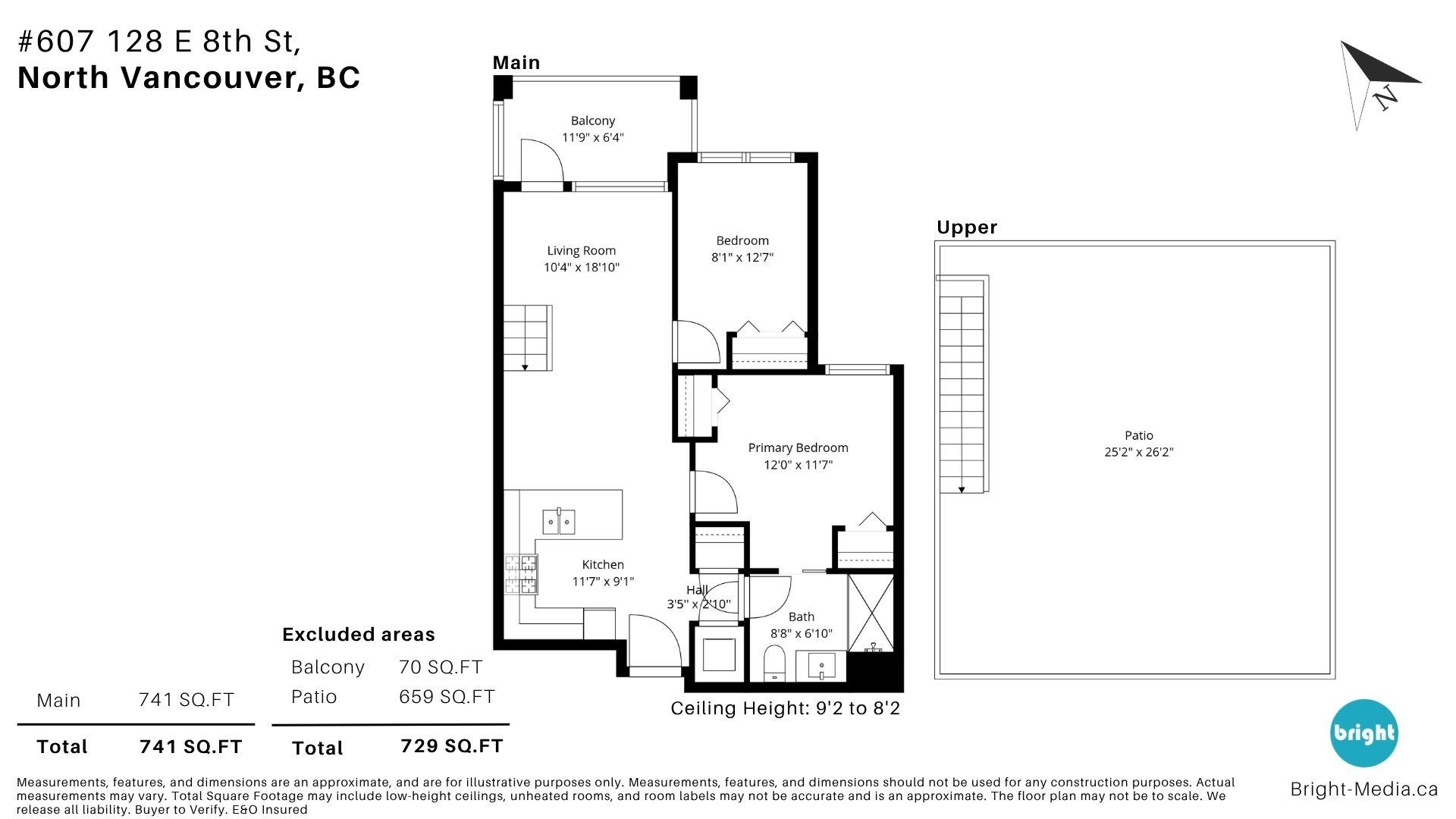 607 128 E 8TH STREET Unit: 607