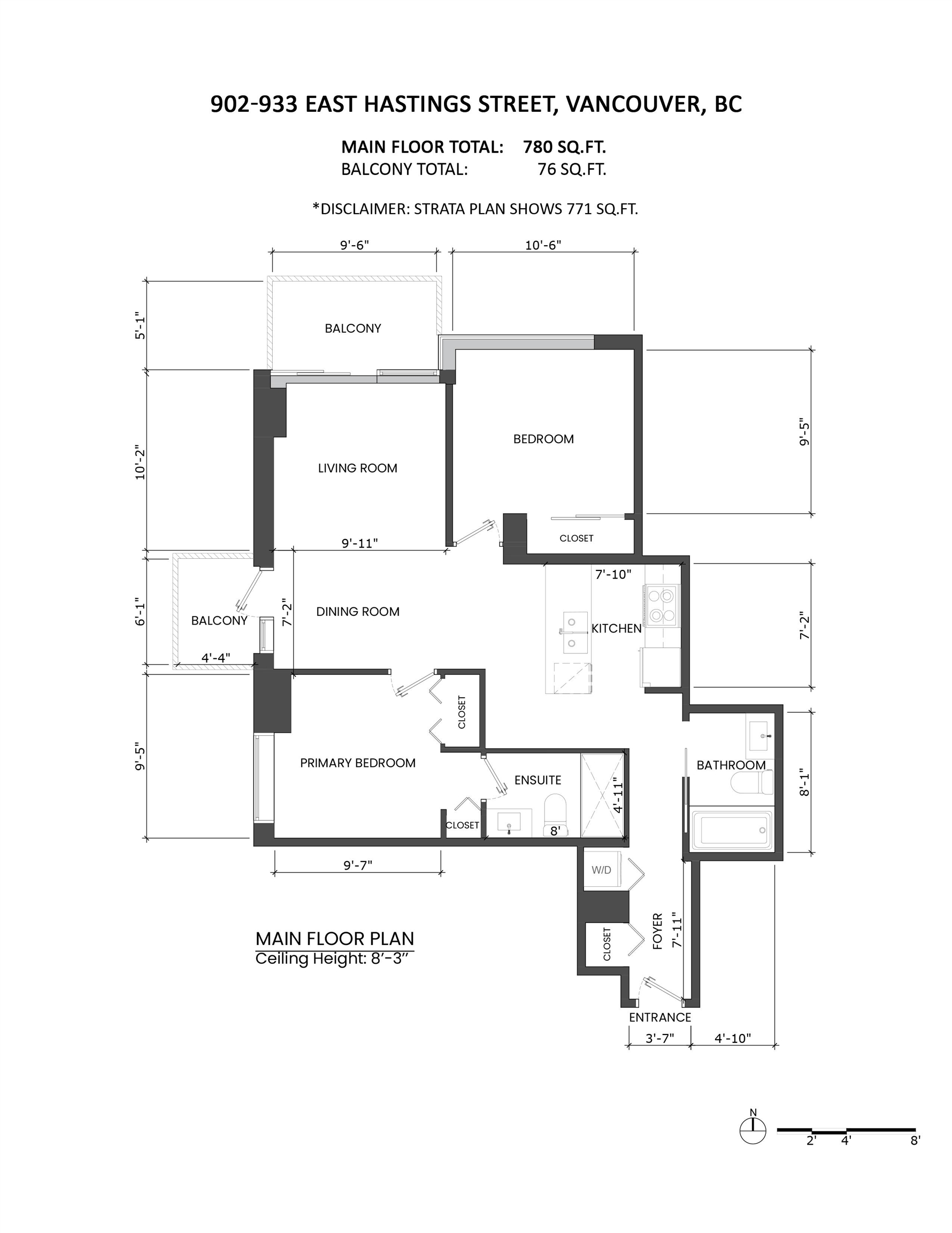 902 933 E HASTINGS STREET Unit: 902