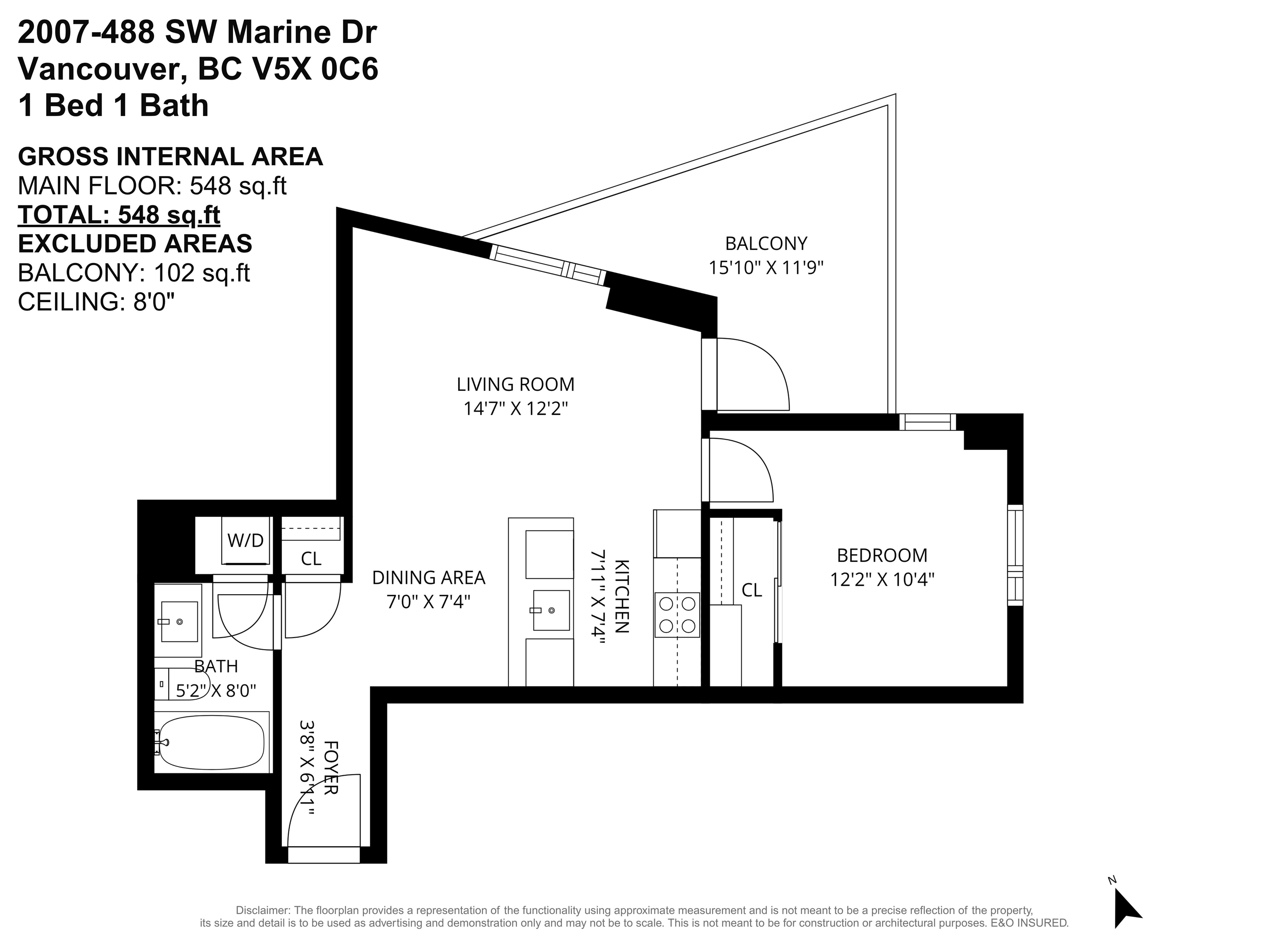 2007 488 SW MARINE DRIVE Unit: 2007