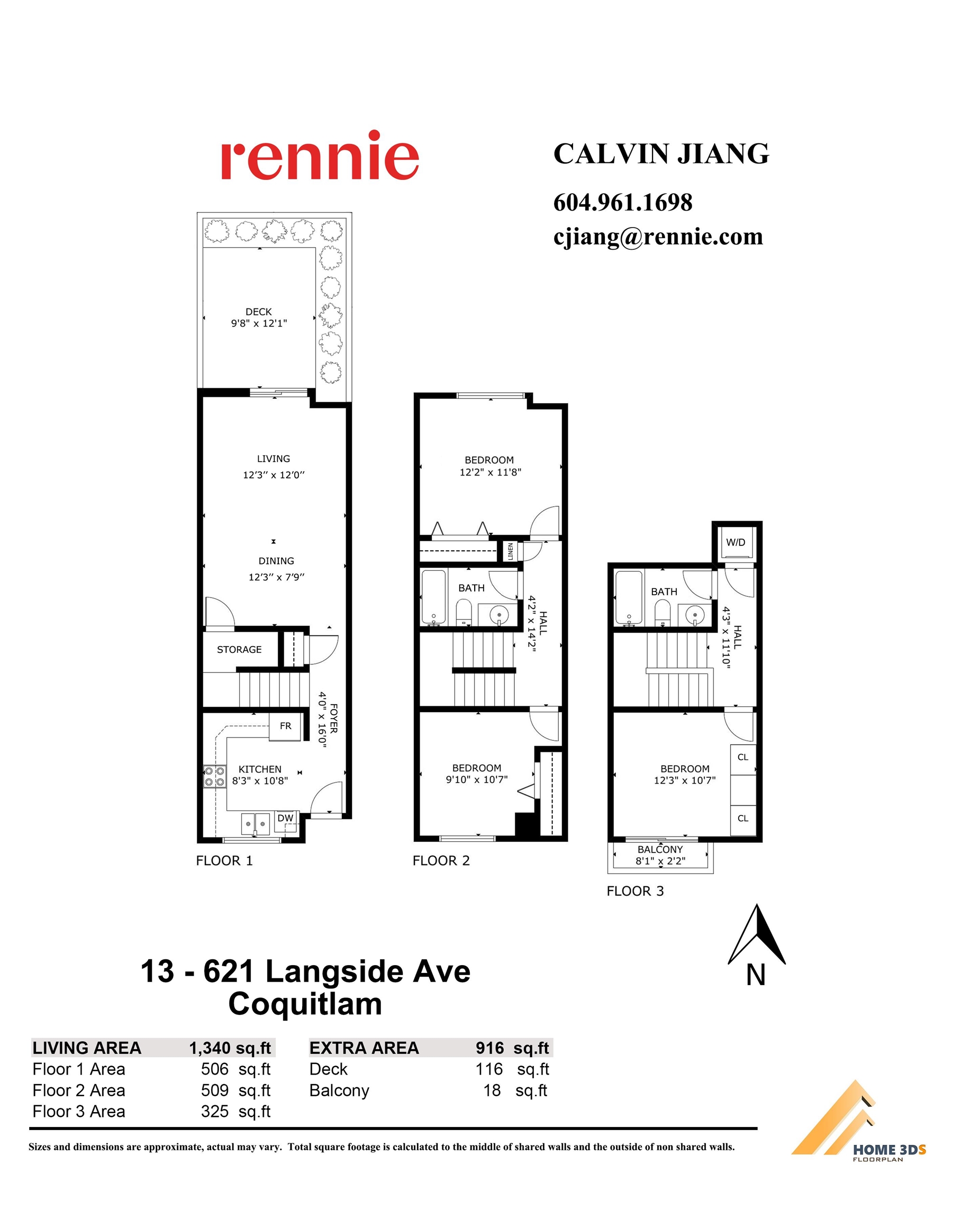 13 621 LANGSIDE AVENUE Unit: 13