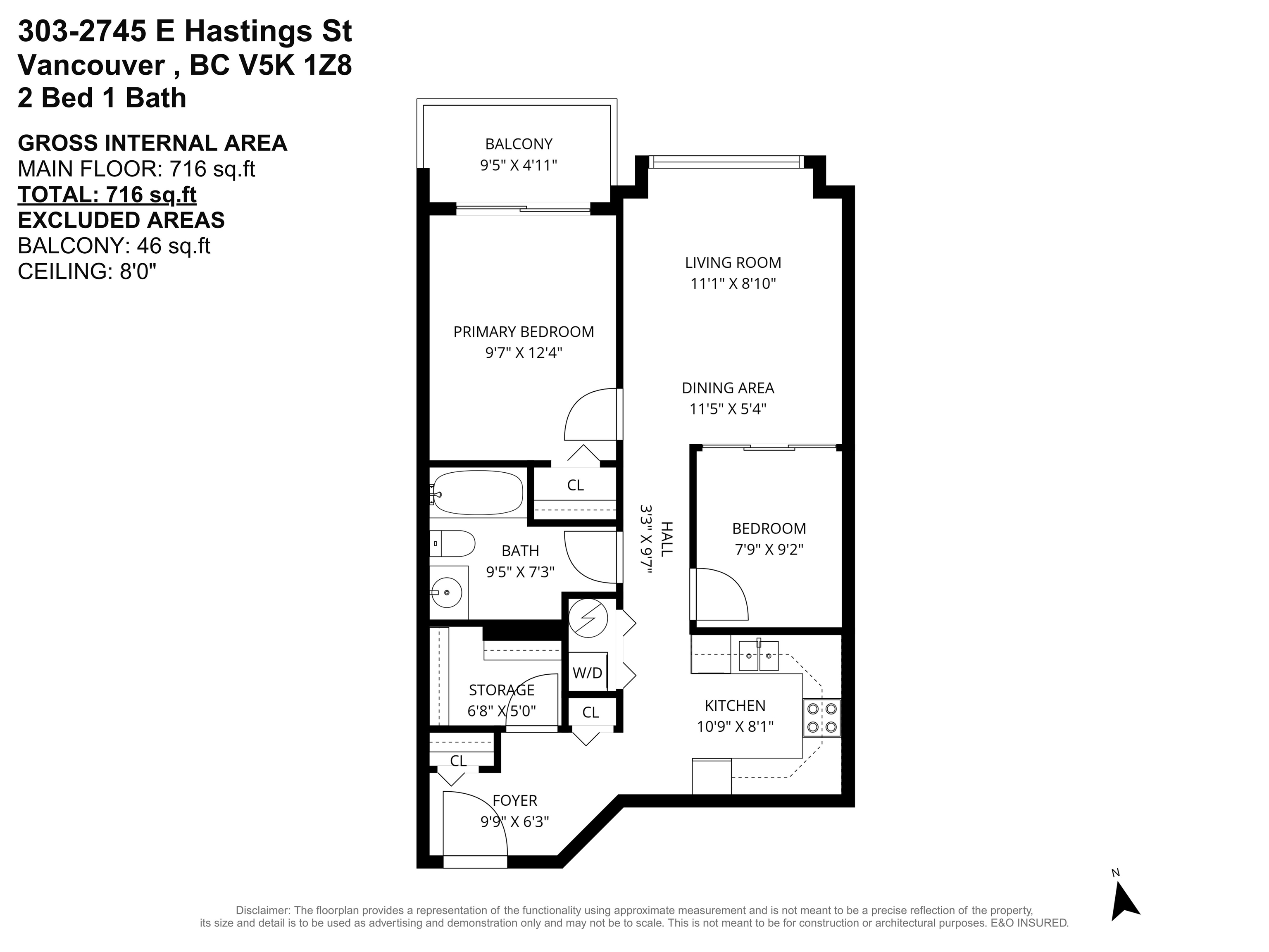 303 2745 E HASTINGS STREET