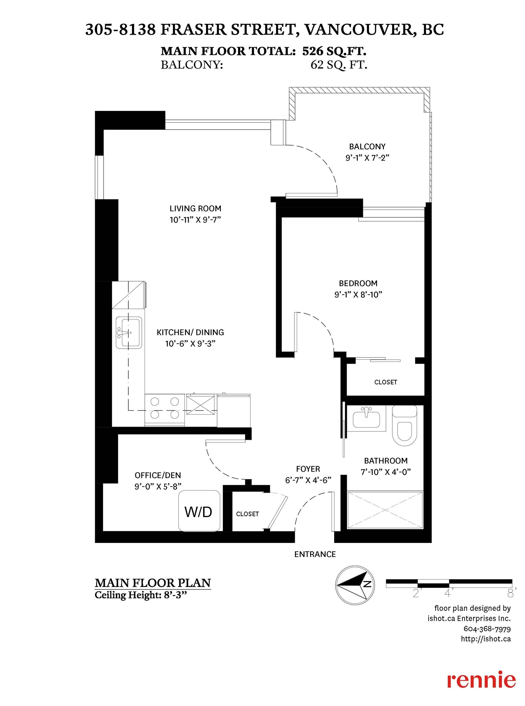 305 8138 FRASER STREET Unit: 305