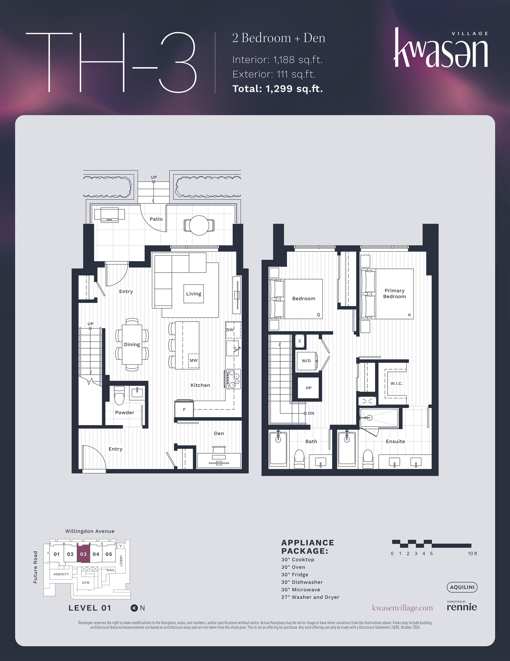 103 3633 WILLINGDON AVENUE Unit: 103