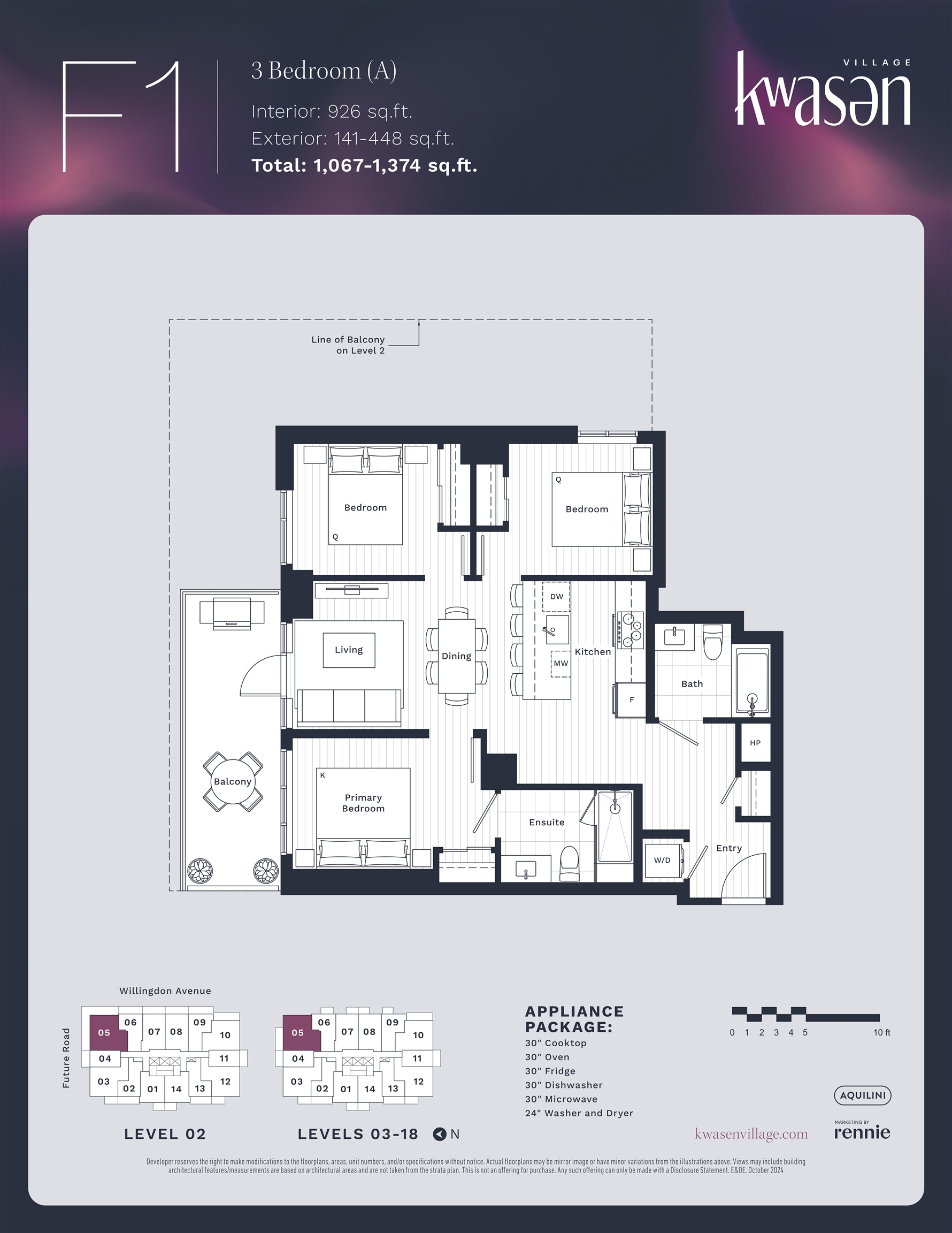 505 3633 WILLINGDON AVENUE Unit: 505