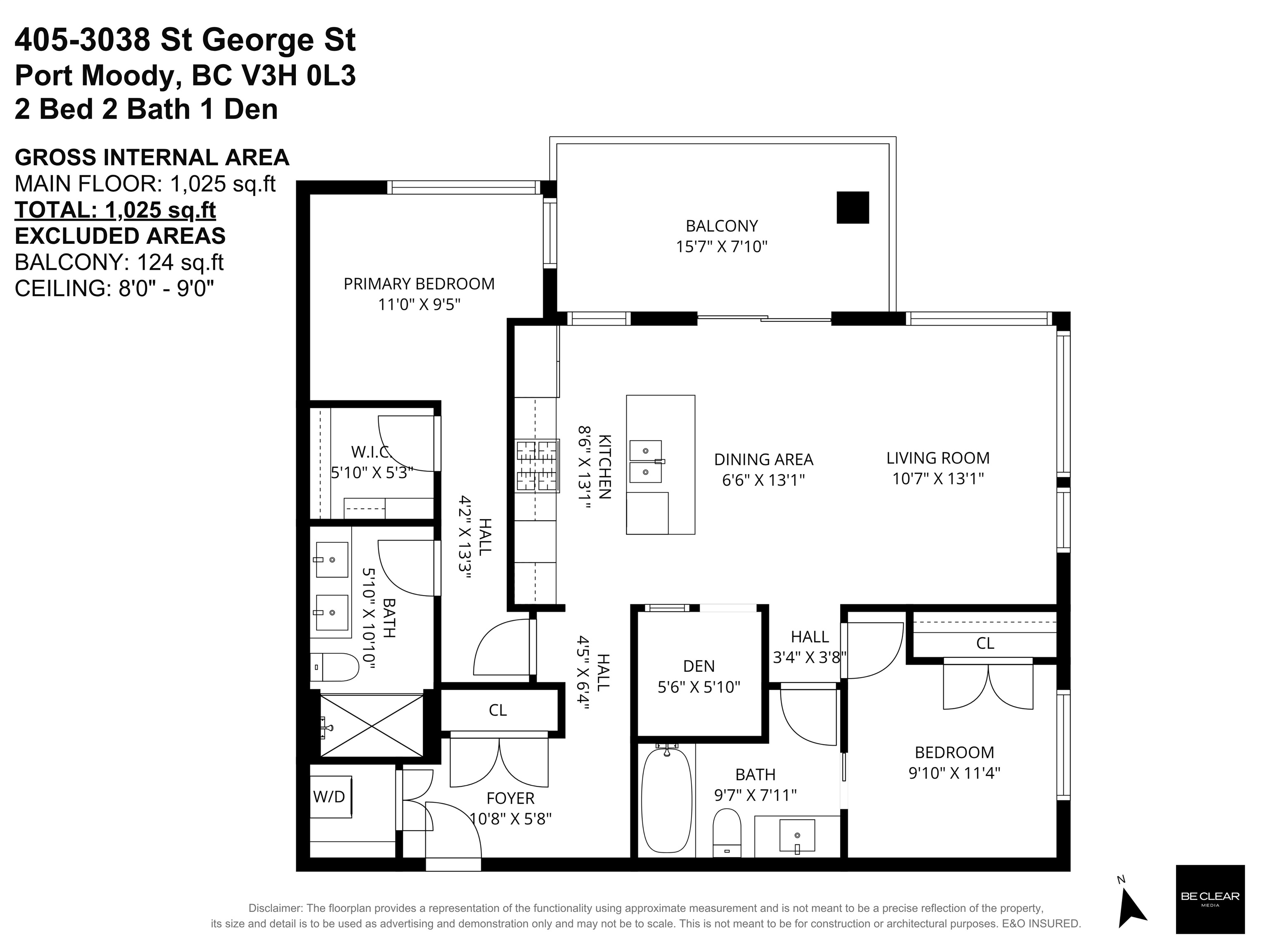 405 3038 ST GEORGE STREET