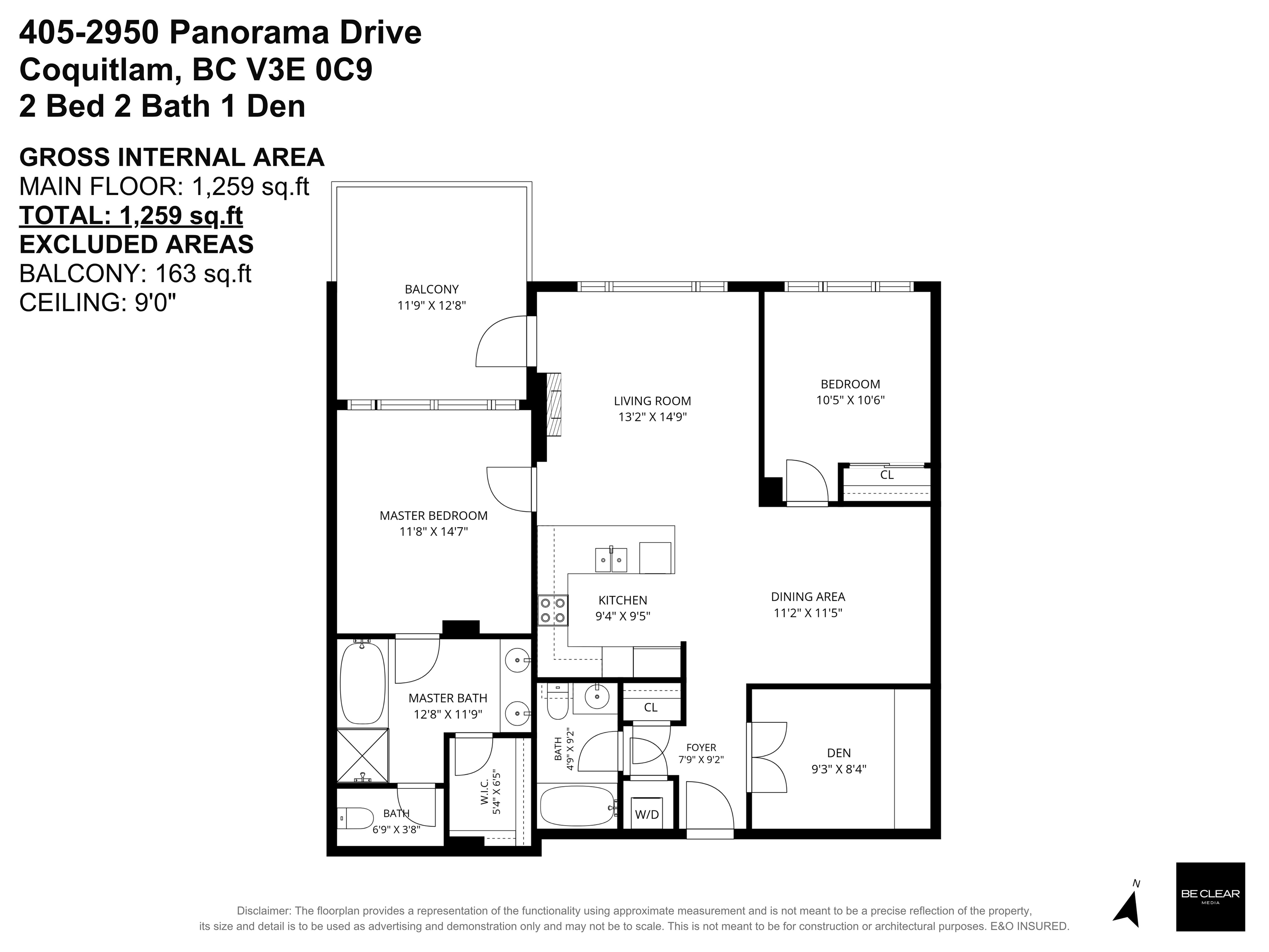405 2950 PANORAMA DRIVE