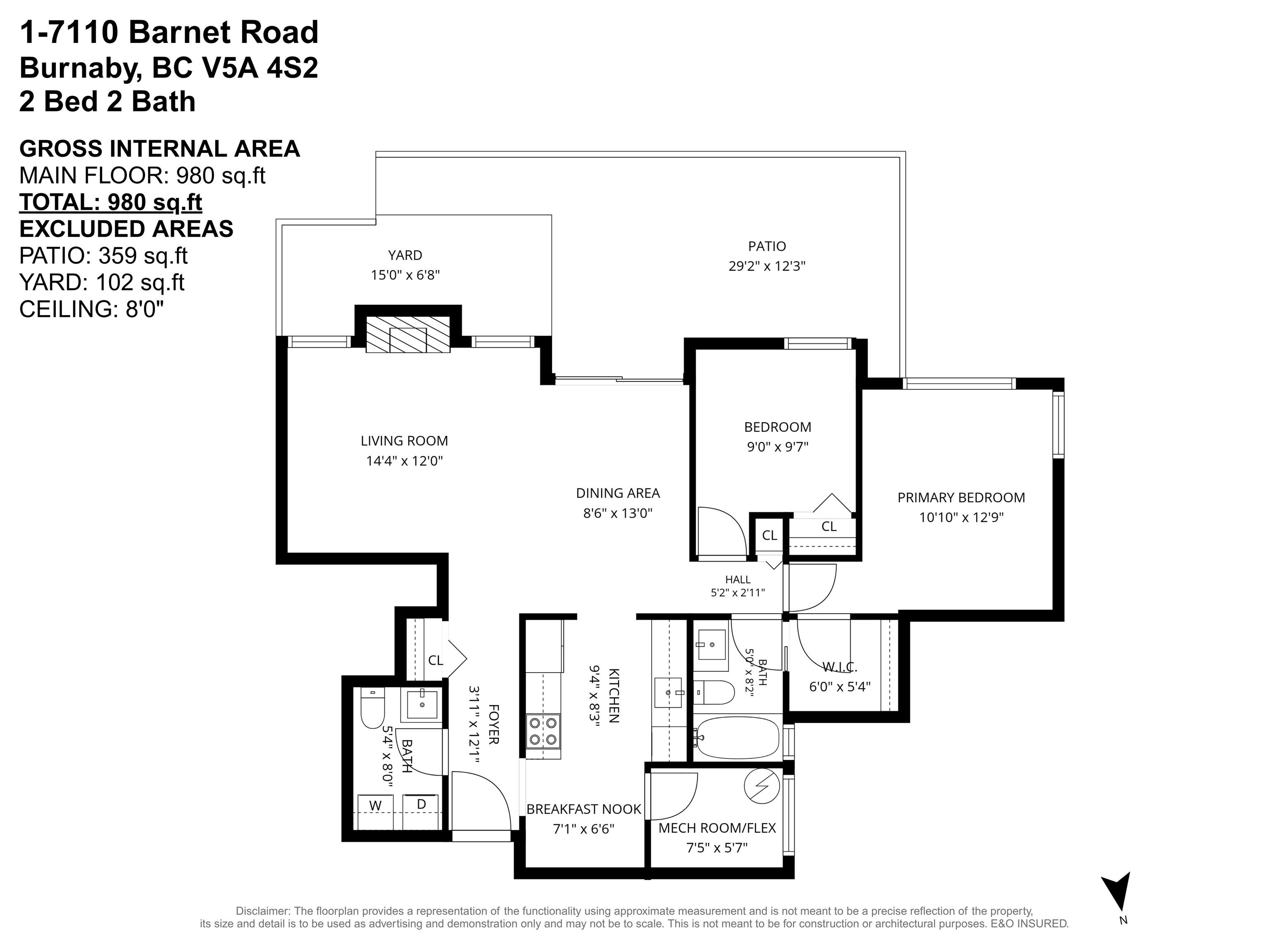 1 7110 BARNET ROAD