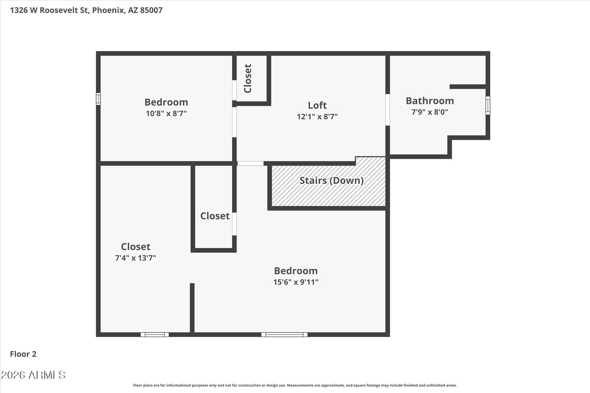 1326 W ROOSEVELT Street