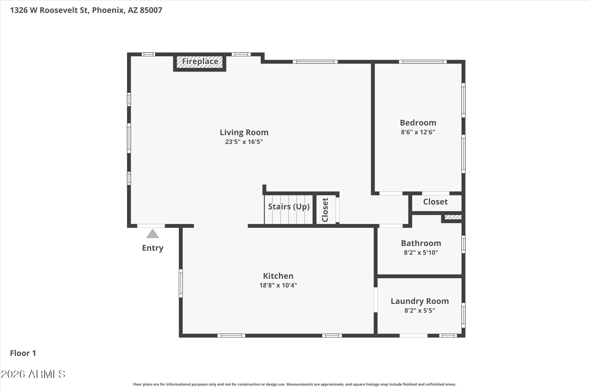 1326 W ROOSEVELT Street