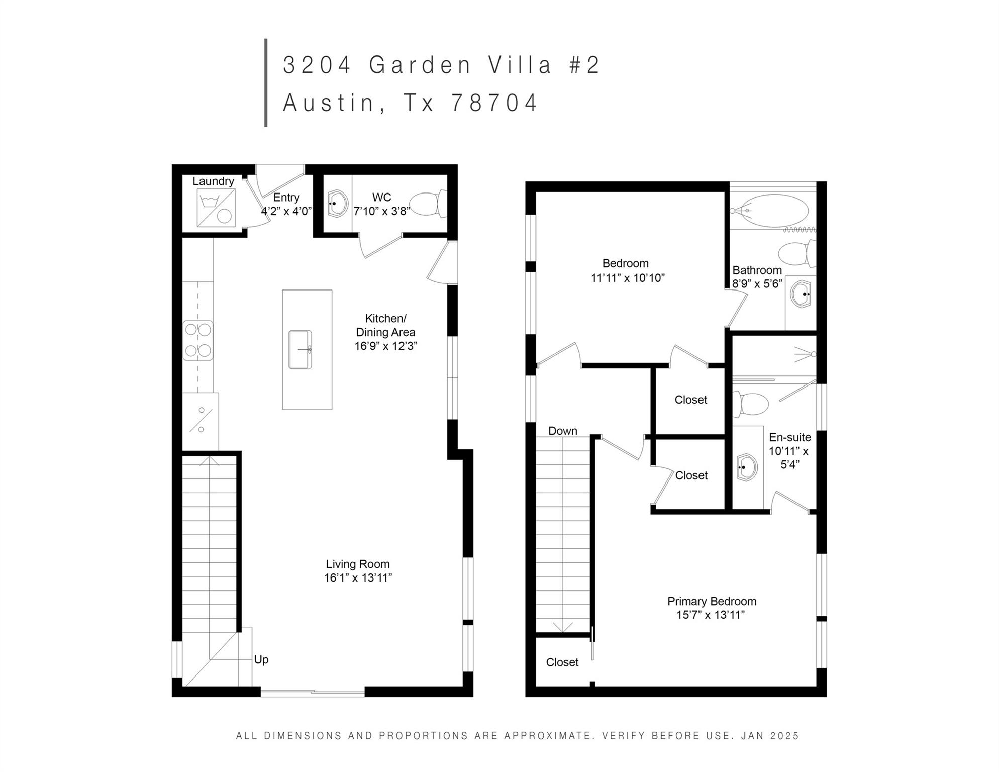 3204 Garden Villa LN # 2, Austin Unit: 2
