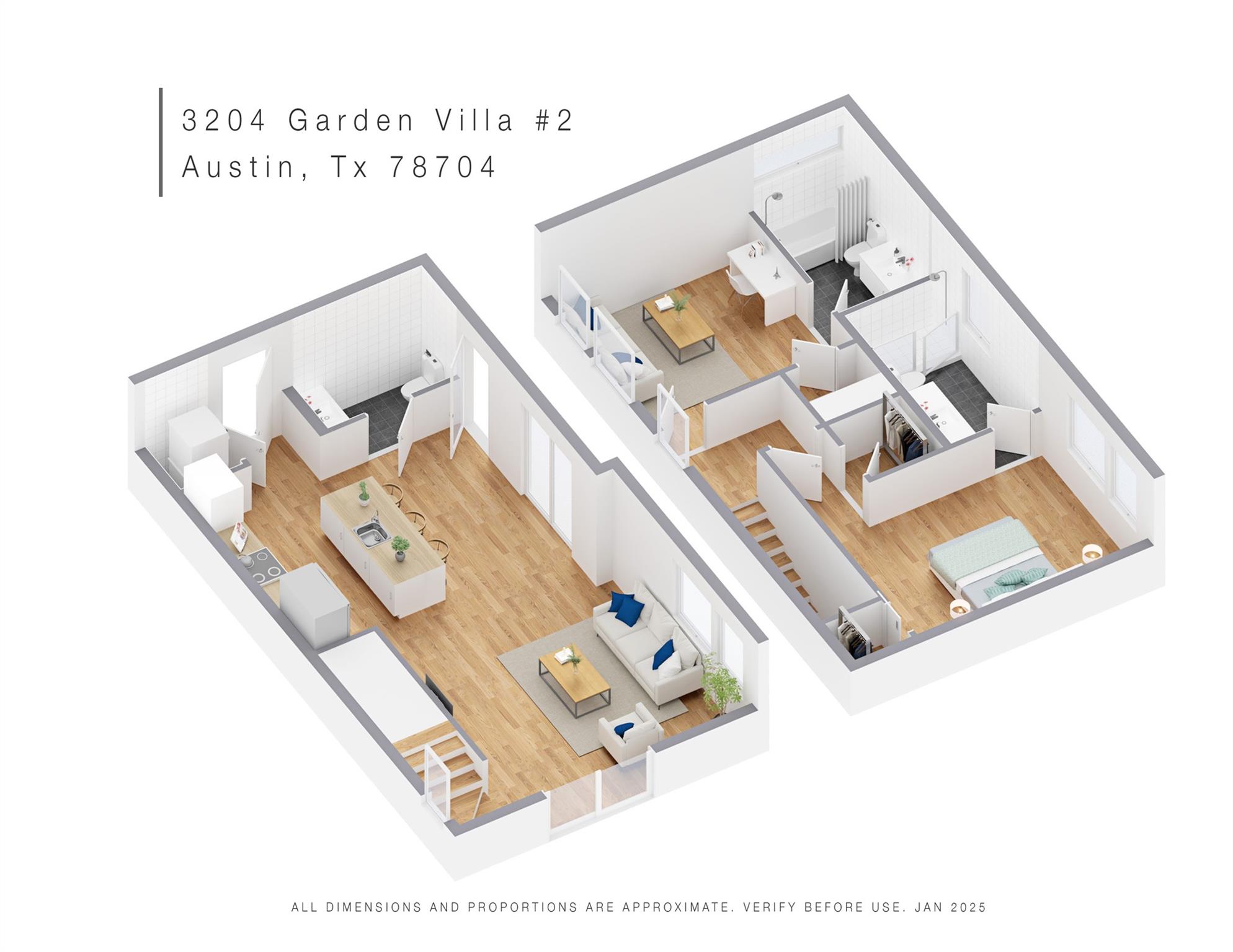 3204 Garden Villa LN # 2, Austin Unit: 2