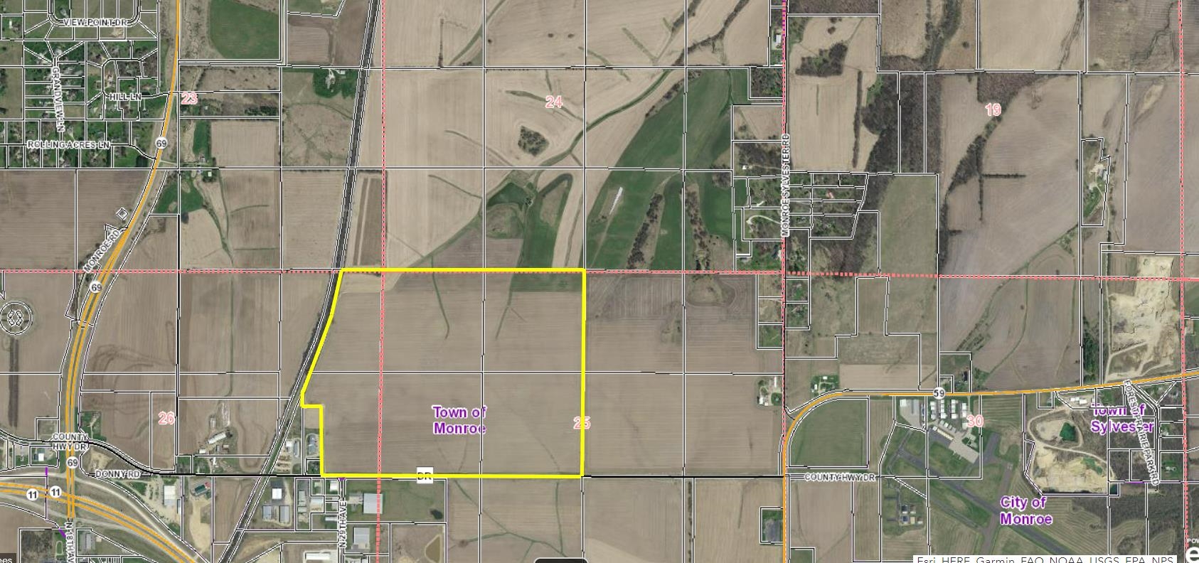 200 +/- Acres County Road DR