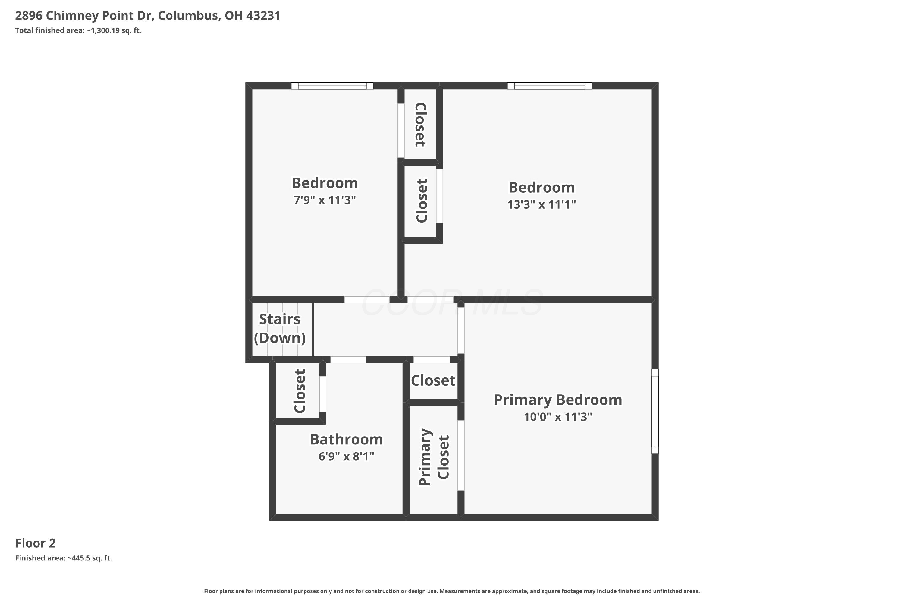 2896 Chimney Point Drive