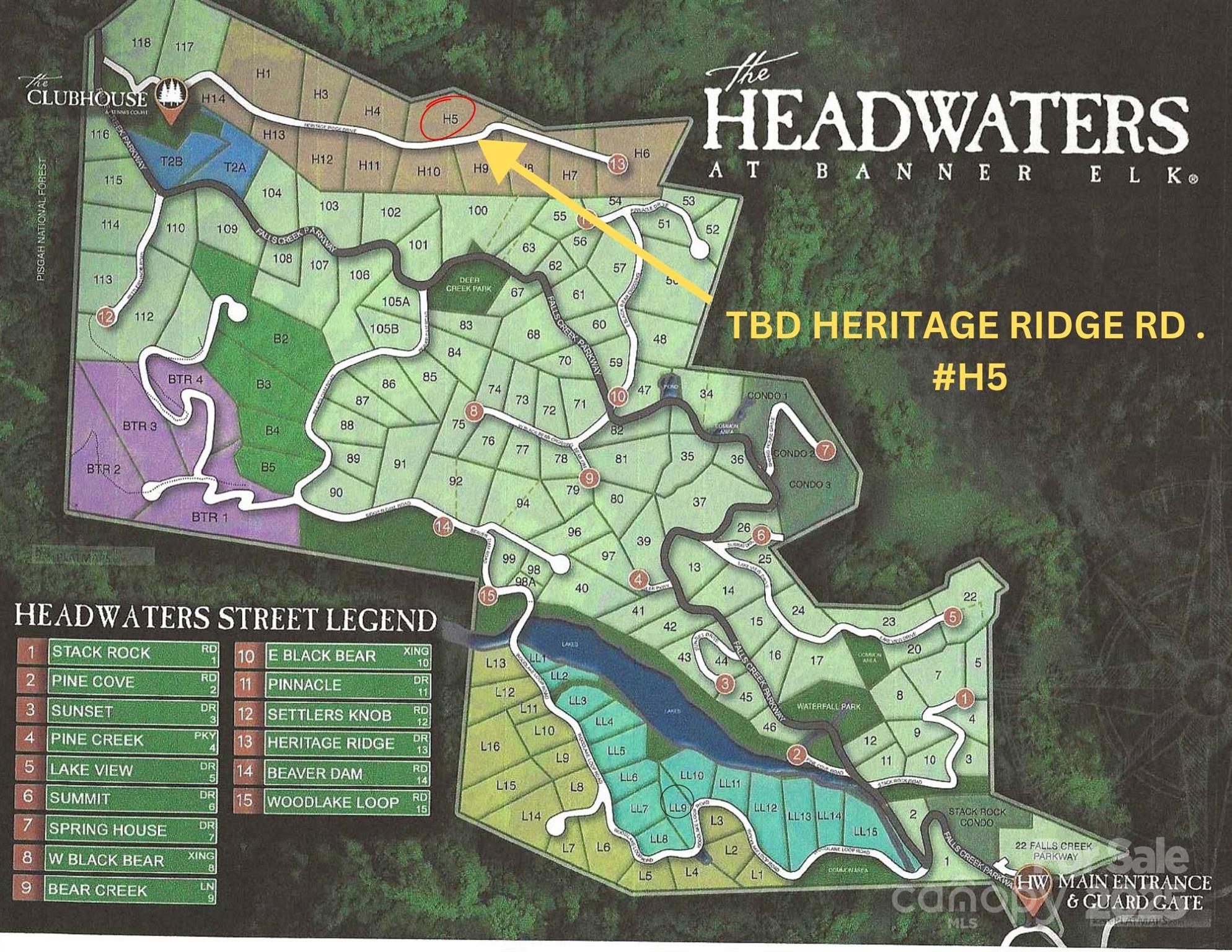 TBD Heritage Ridge Road Unit: H5