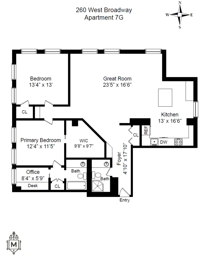 260 W BROADWAY 7G
