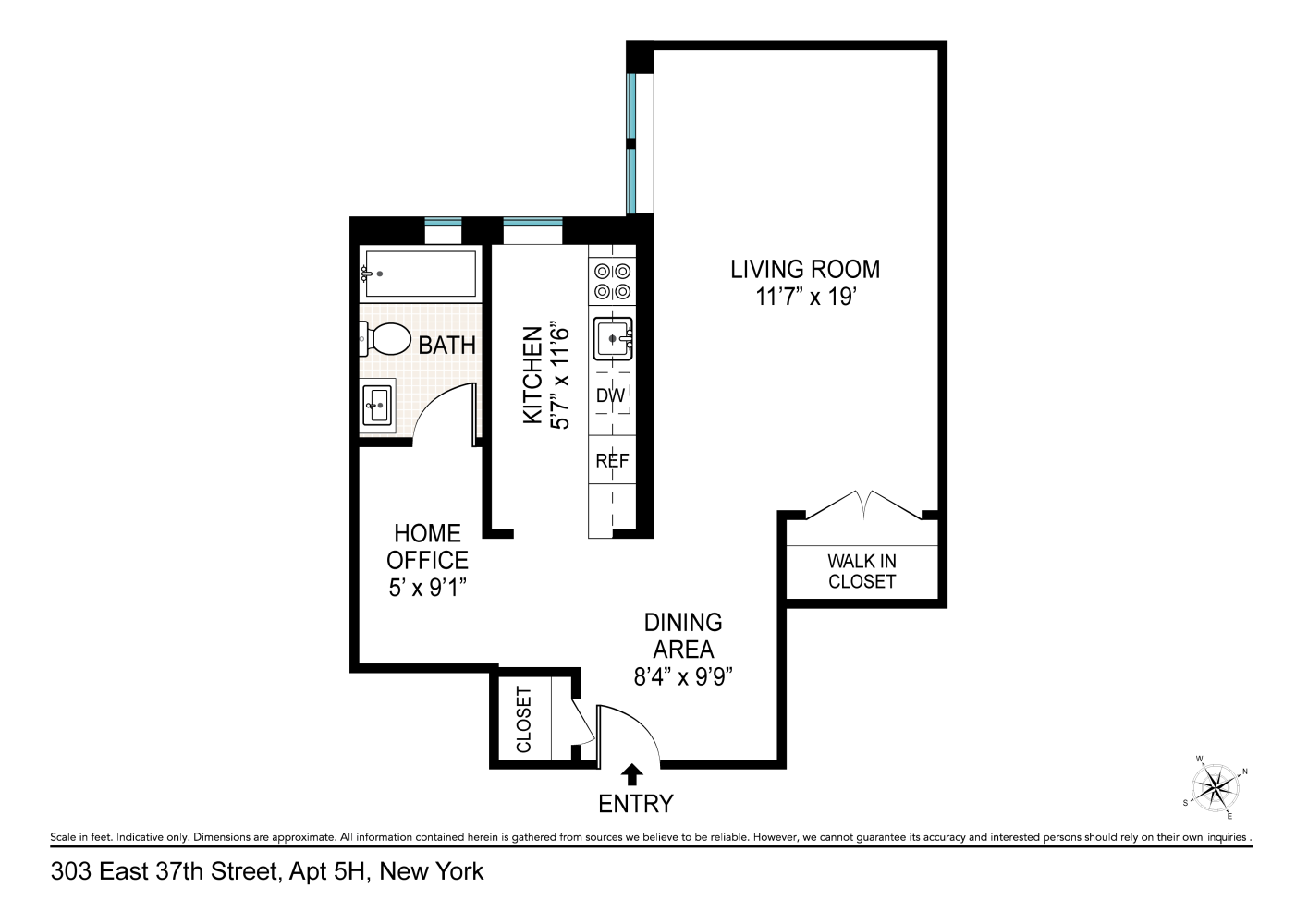 303 E 37TH Street 5H