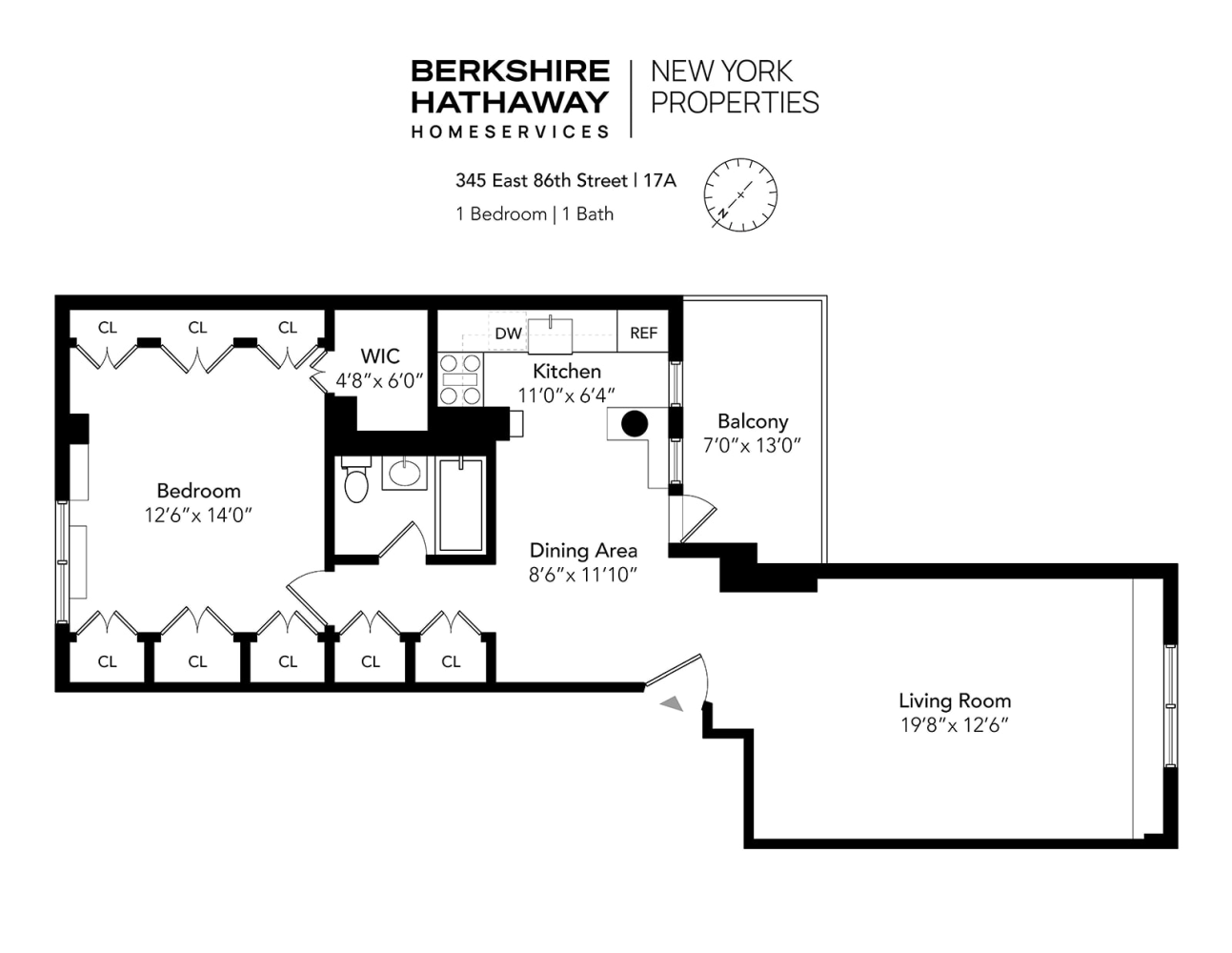 345 E 86TH Street 17A