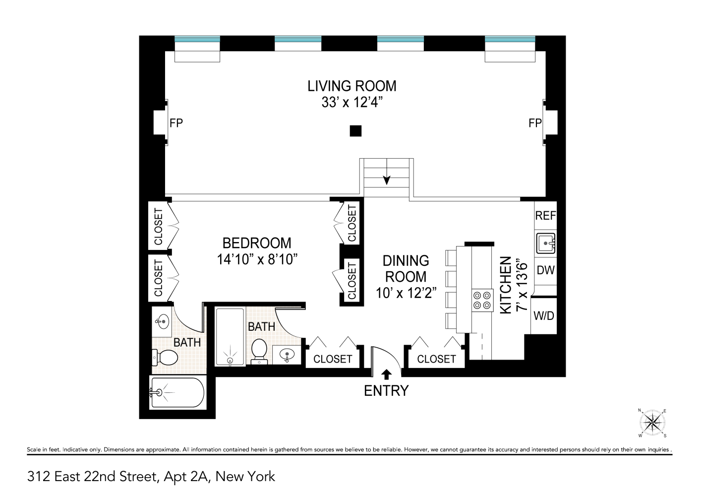 312 E 22ND Street 2A