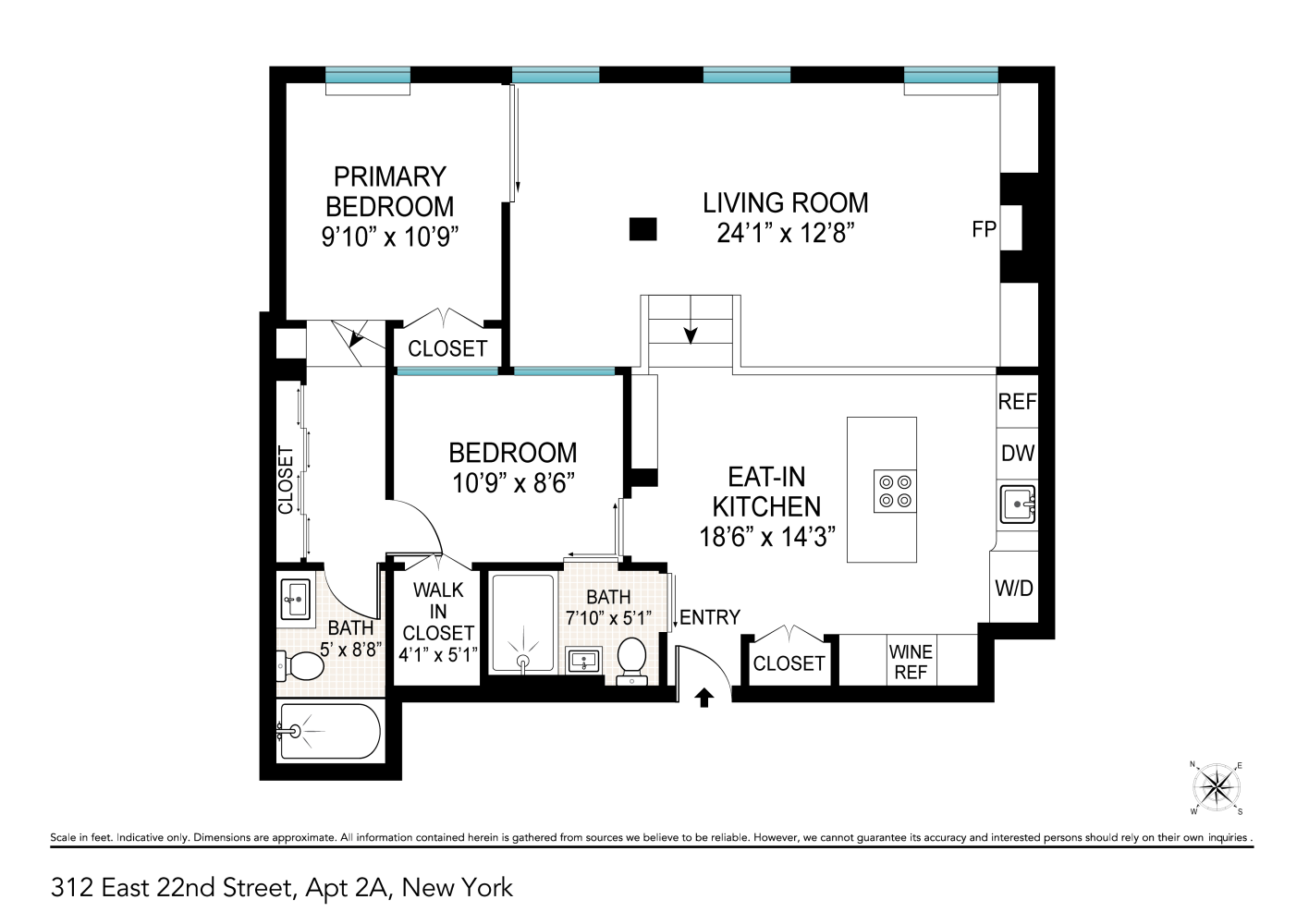 312 E 22ND Street 2A