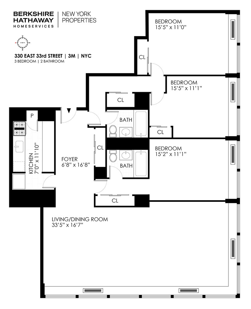 330 E 33RD Street 3M