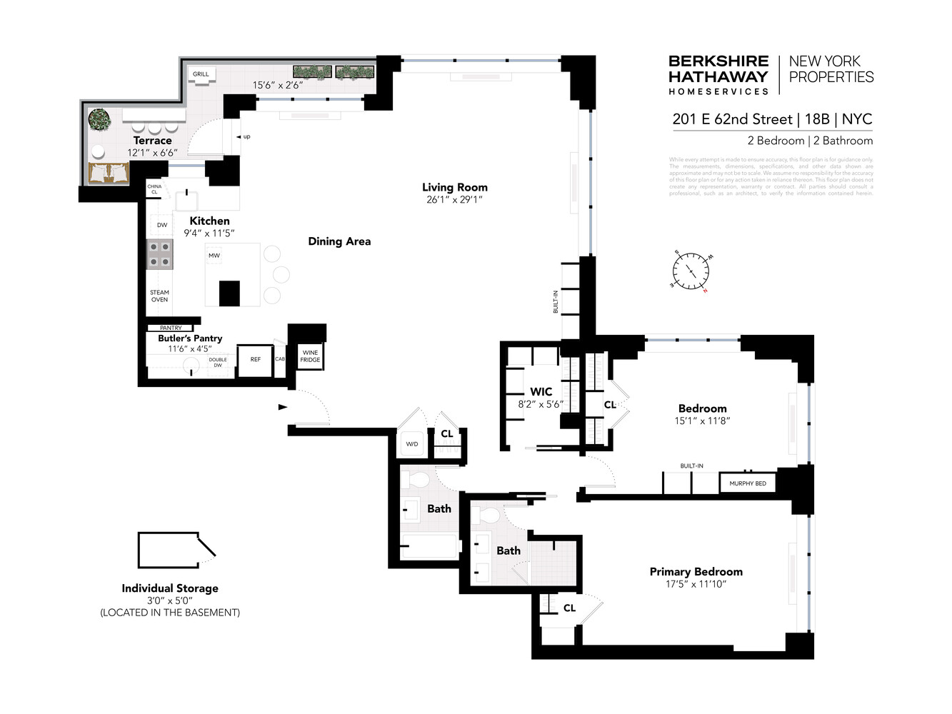 201 E 62ND Street 18B