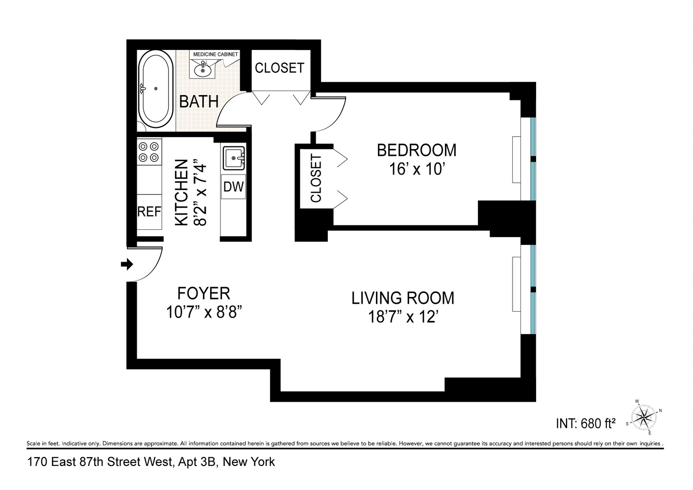 170 E 87TH Street W3B