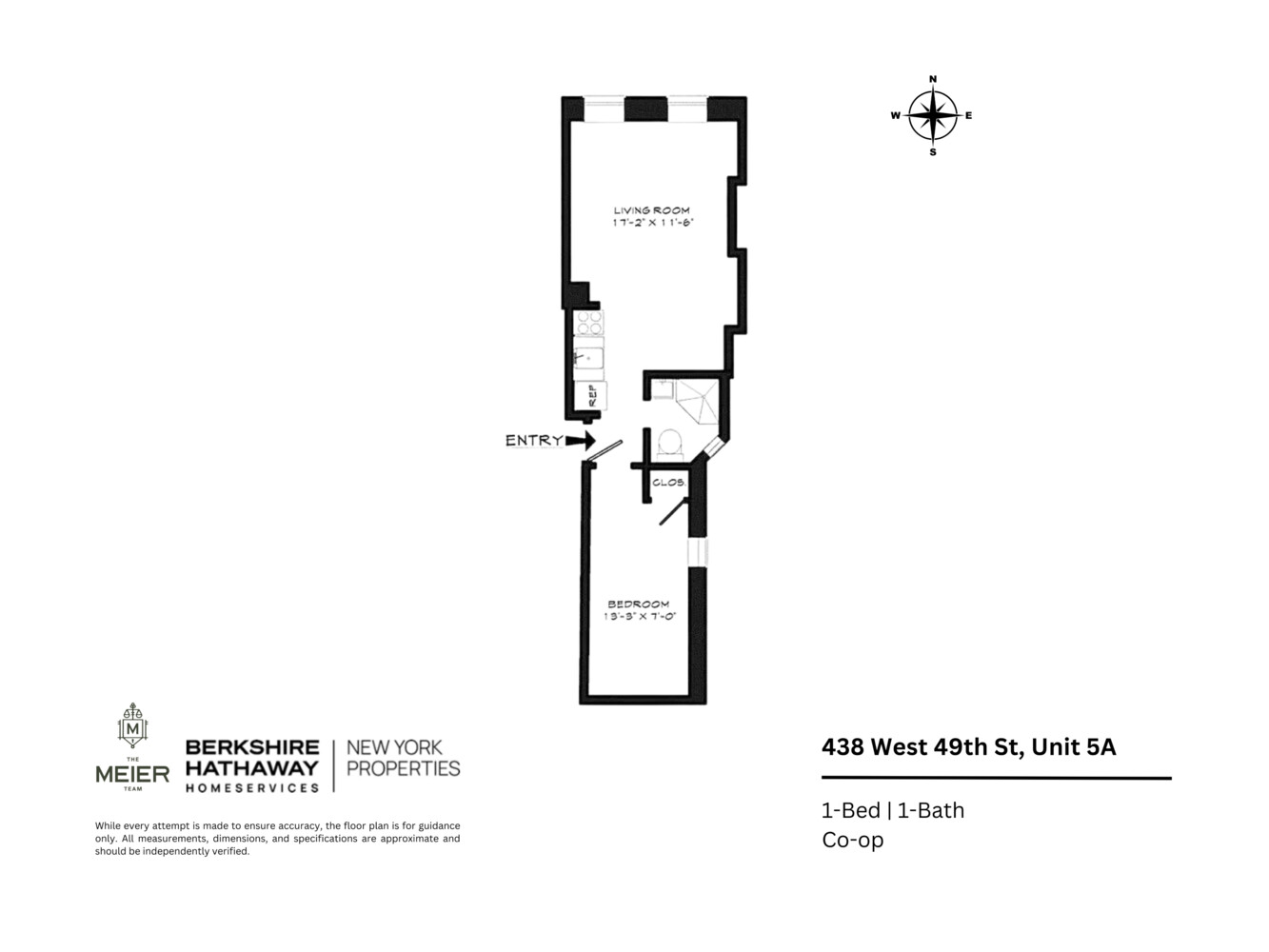 438 W 49TH Street 5A