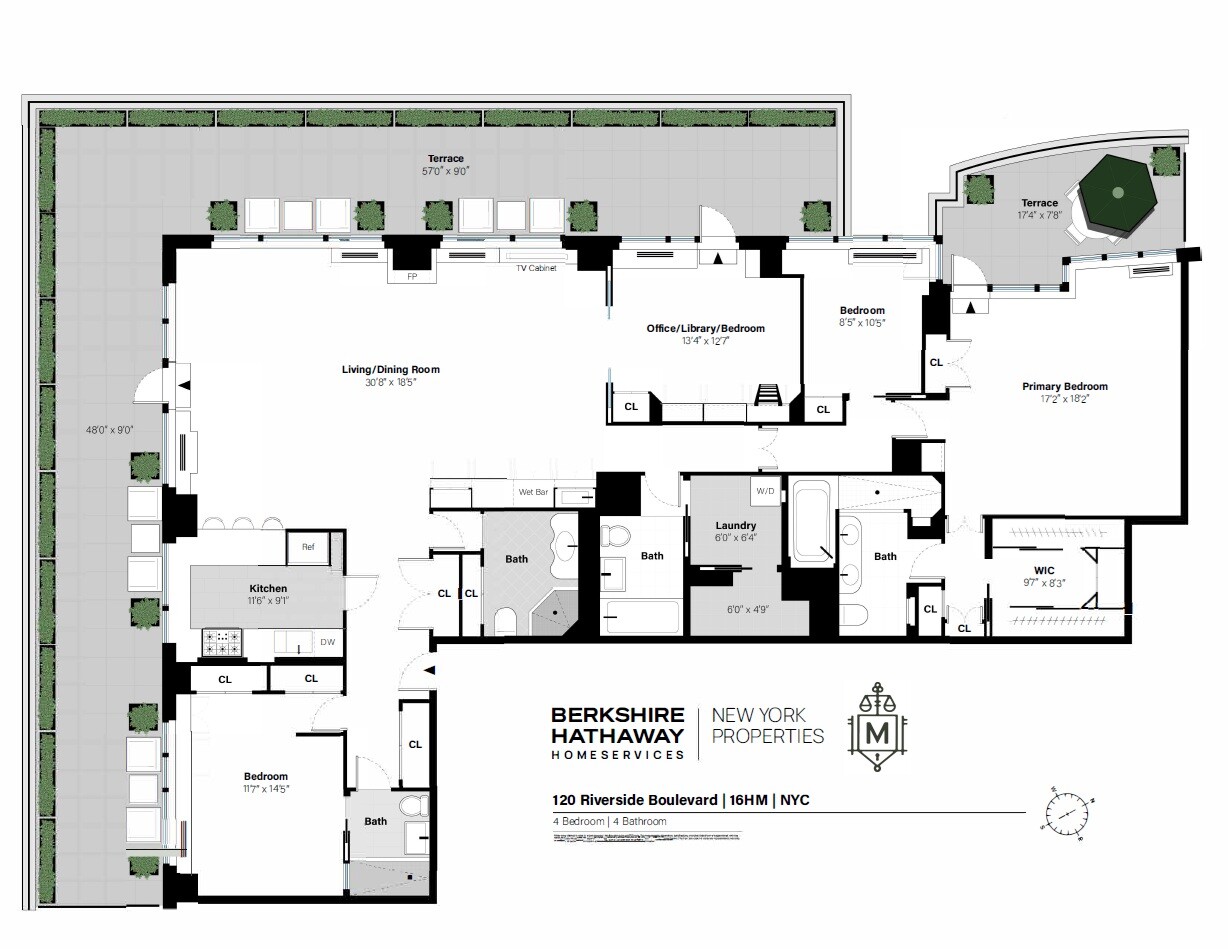 120 RIVERSIDE Boulevard 16HM