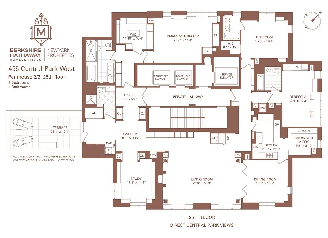 455 CENTRAL Park W PH2/3