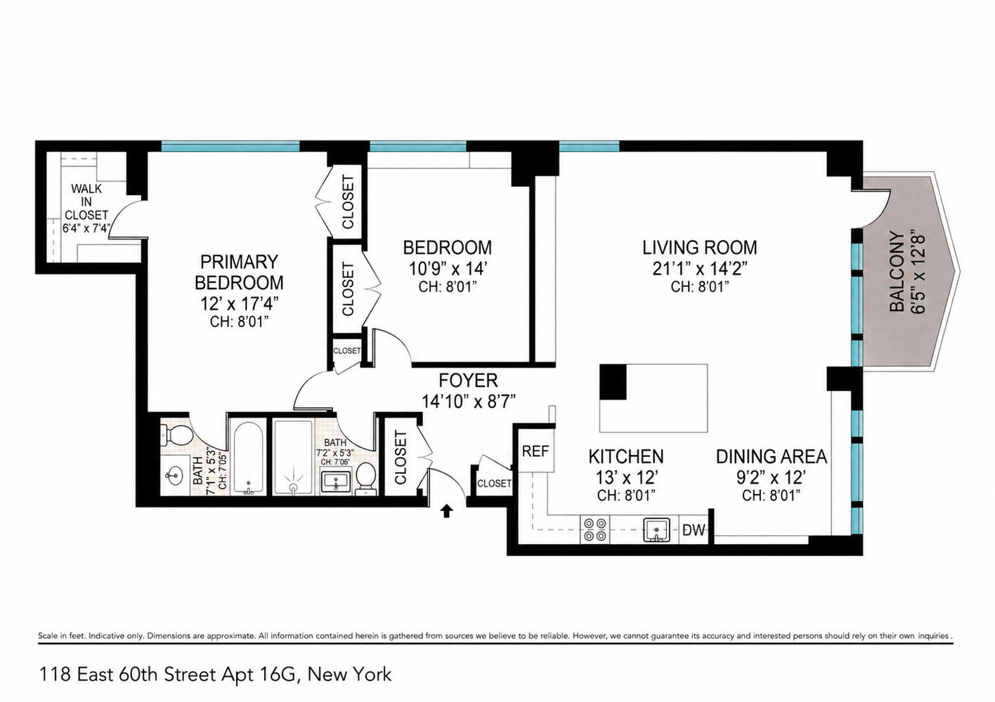 118 E 60TH Street 16G