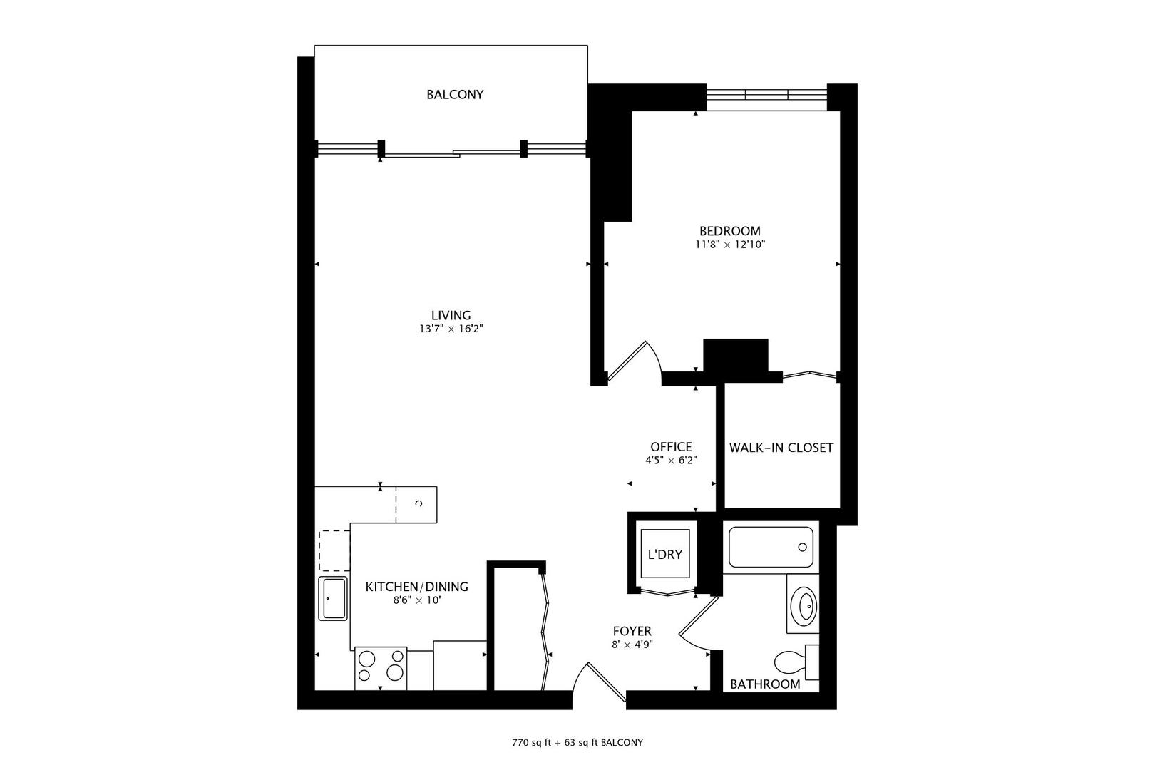 630 N STATE Street Unit: 2405