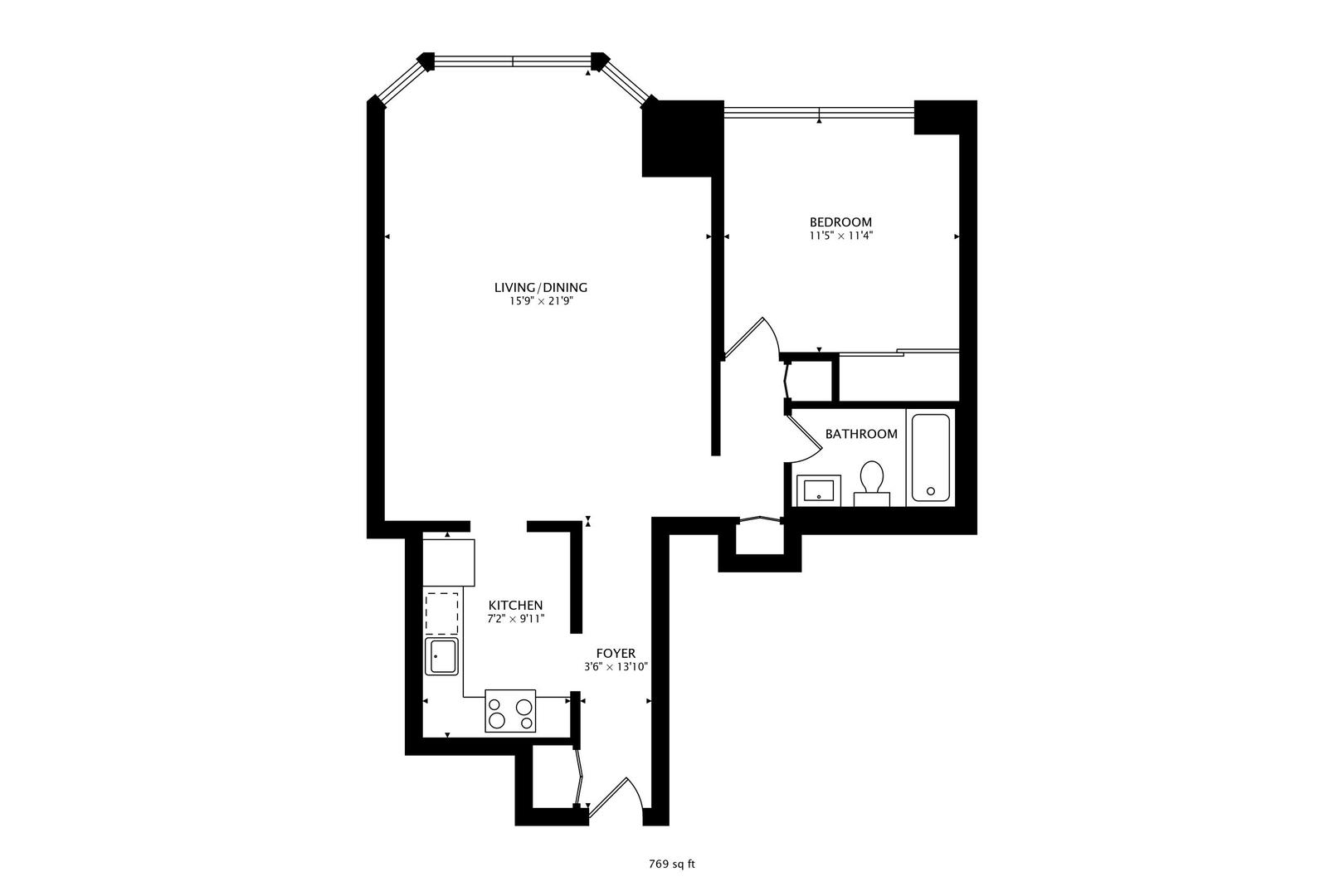 2650 N LAKEVIEW Avenue Unit: 3305