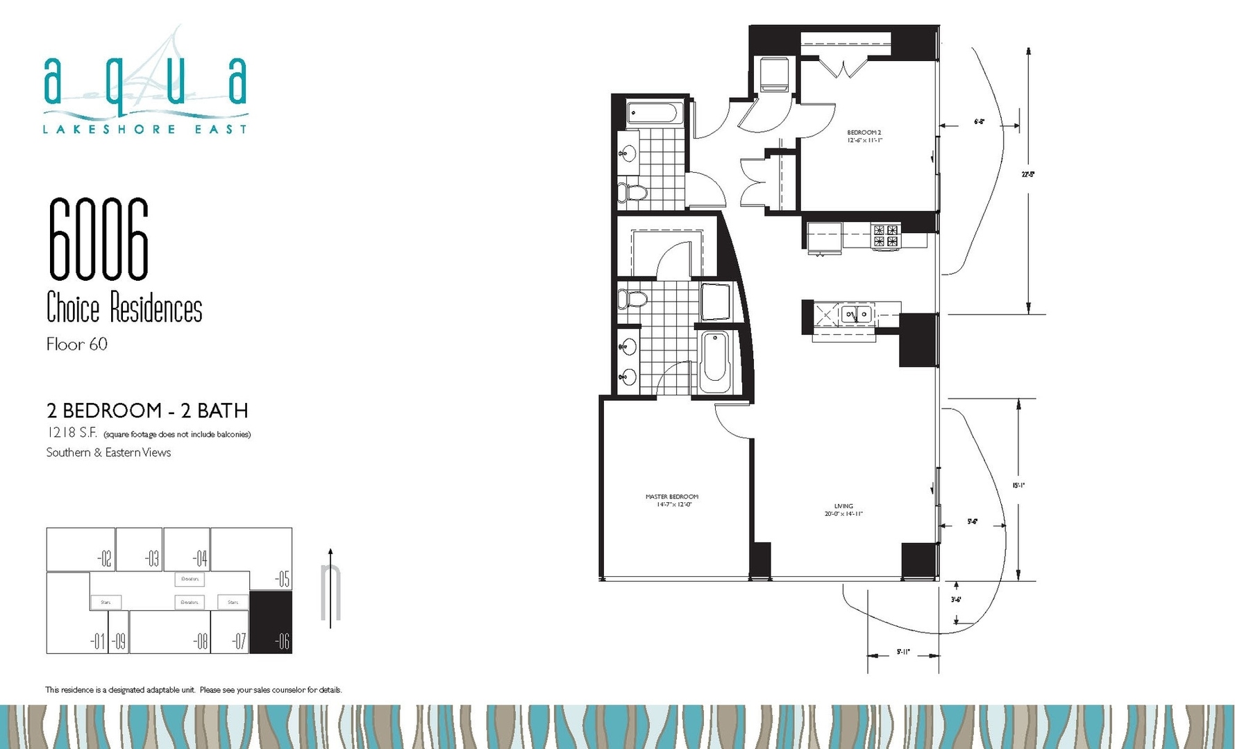 225 N Columbus Drive Unit: 6006