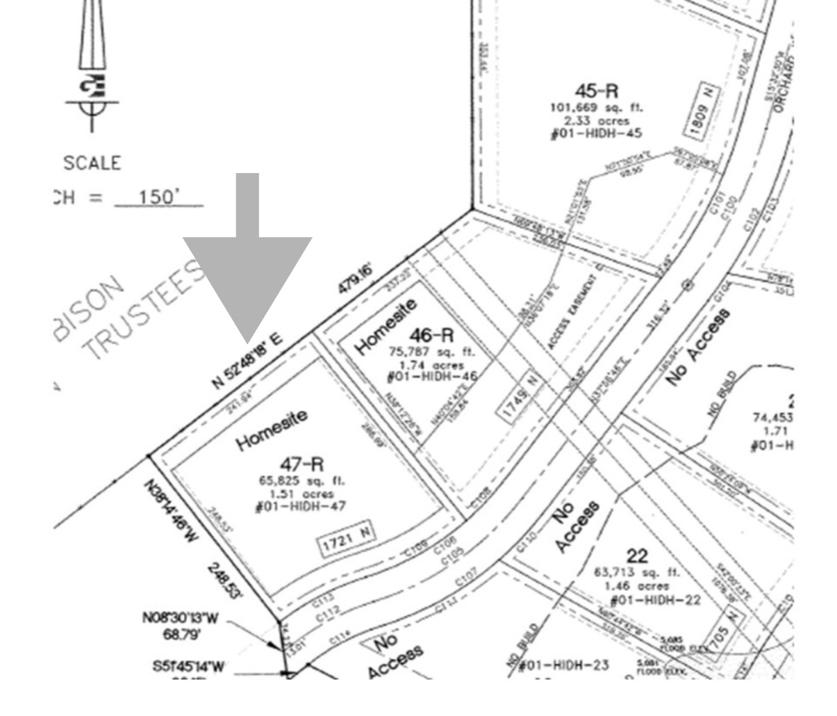 1721 ORCHARD WAY Unit: 47