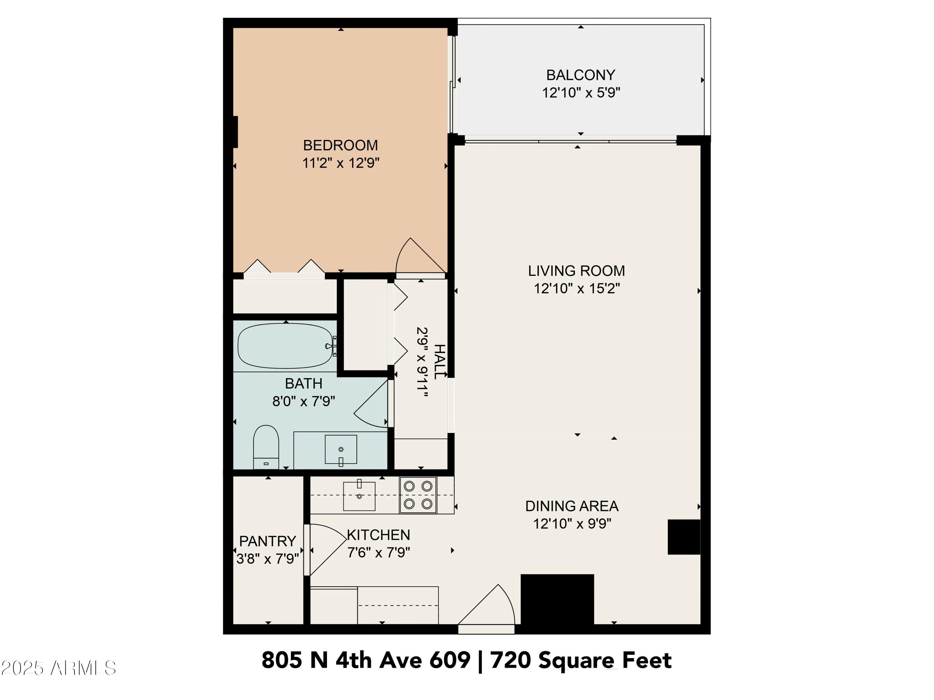 805 N 4TH Avenue 609