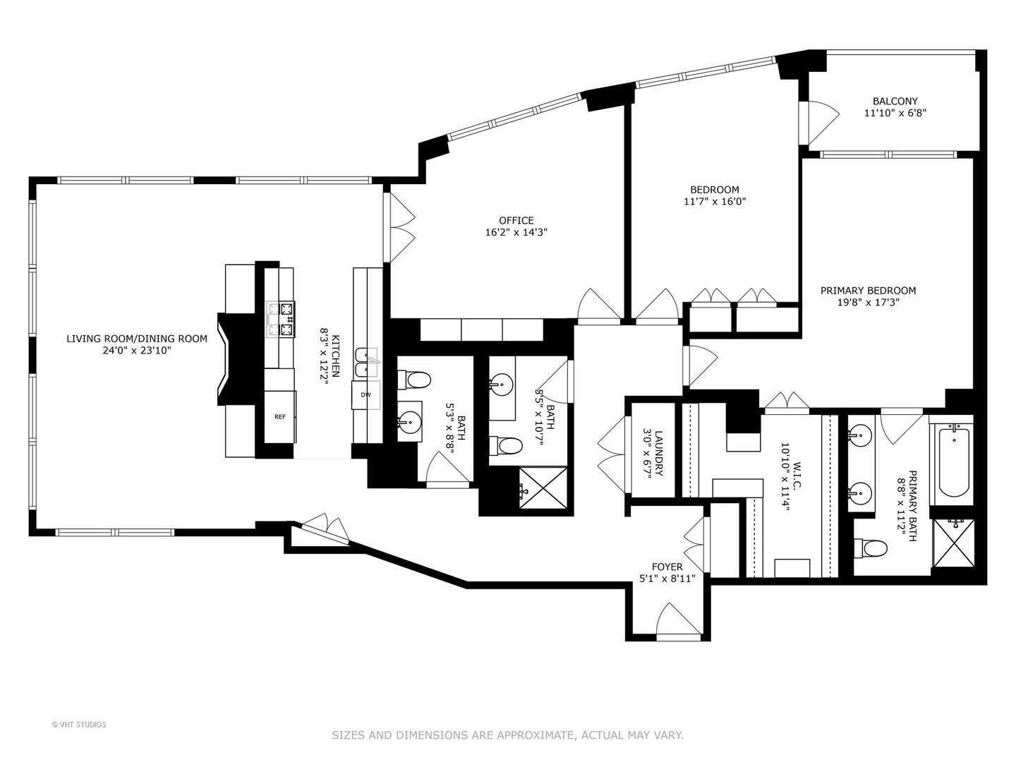 130 N Garland Court Unit: 3204