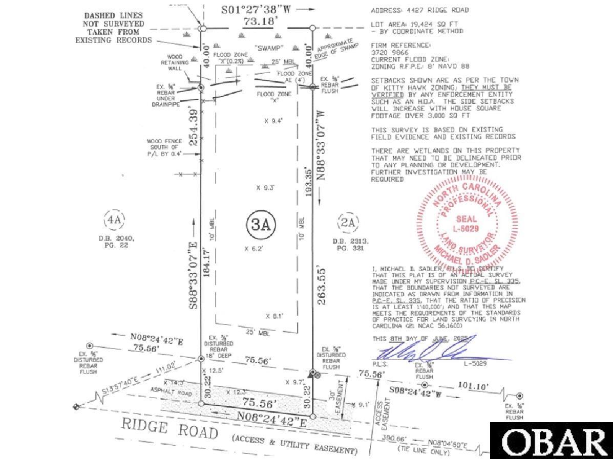 4427 Ridge Road Lot 3A