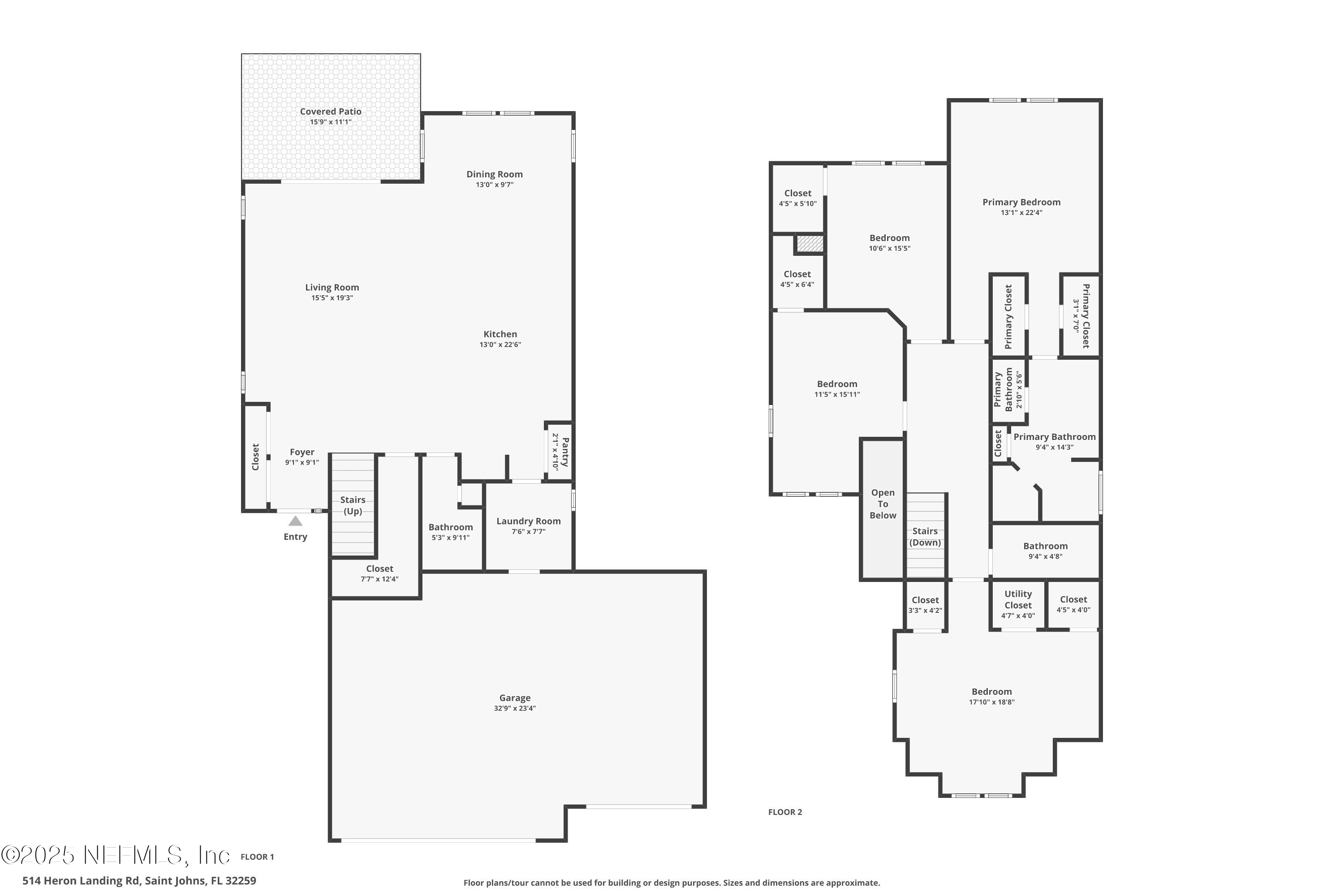 514 HERON LANDING Road, St. Johns