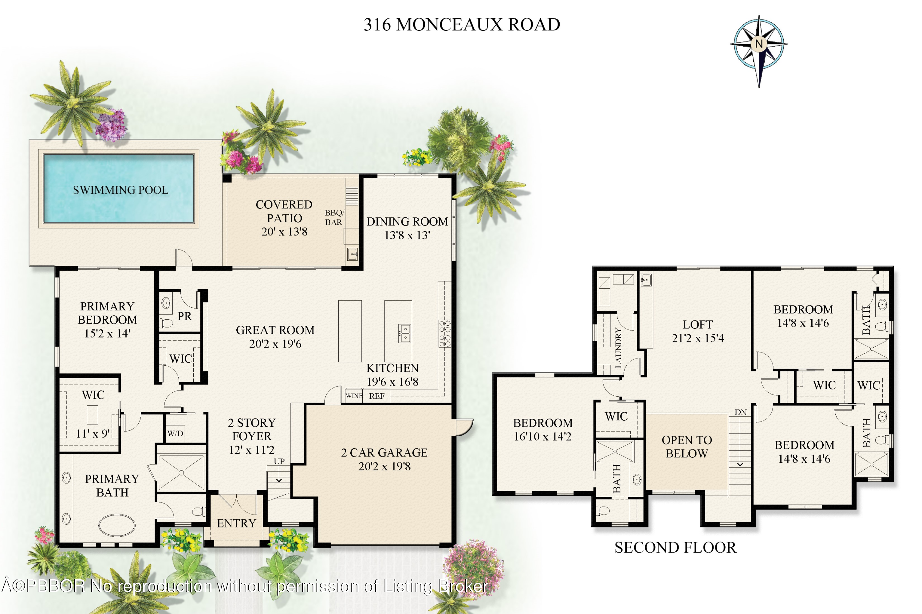 316 Monceaux Road