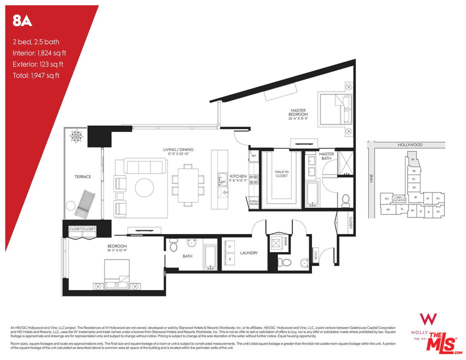6250 HOLLYWOOD BLVD Unit: 8A
