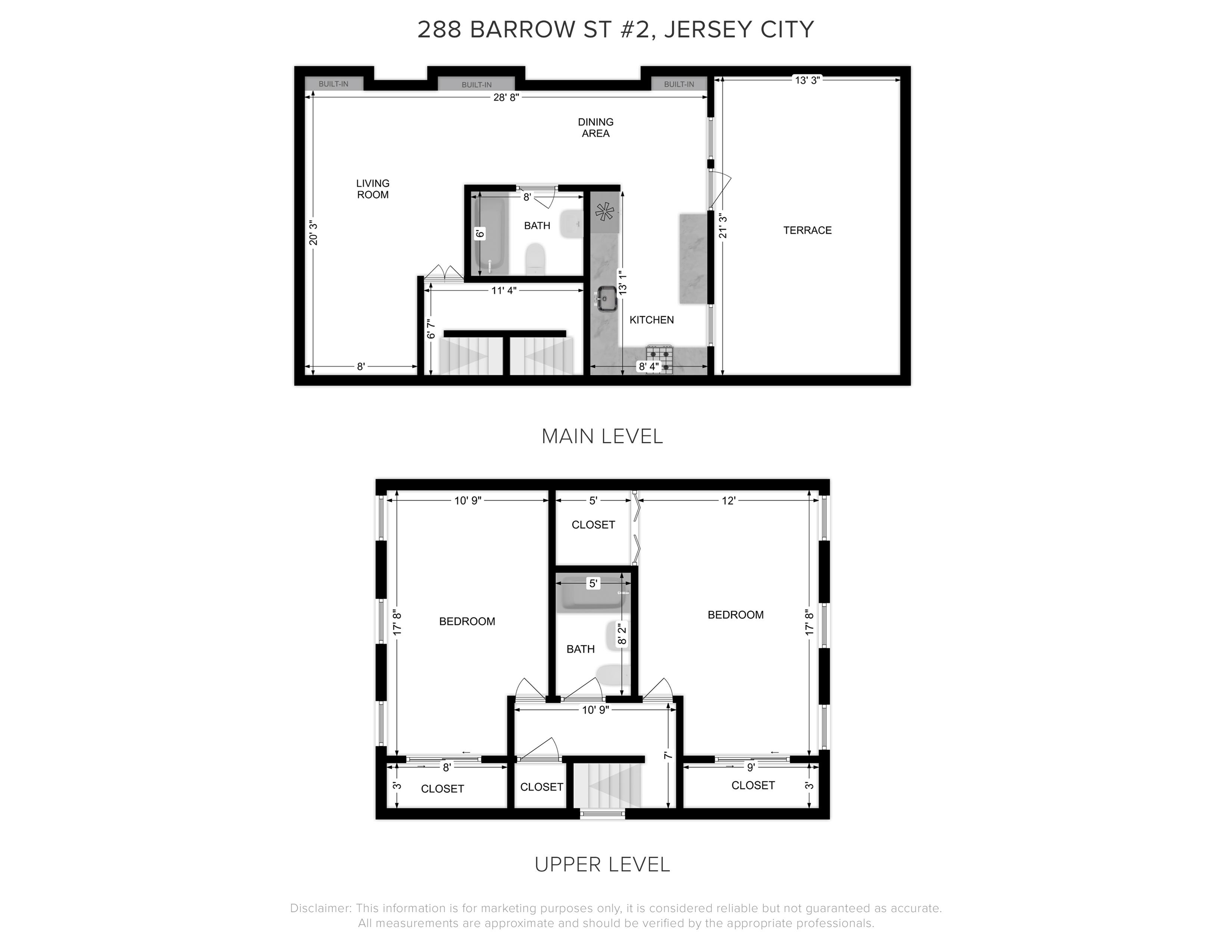 288 BARROW ST Unit: 2